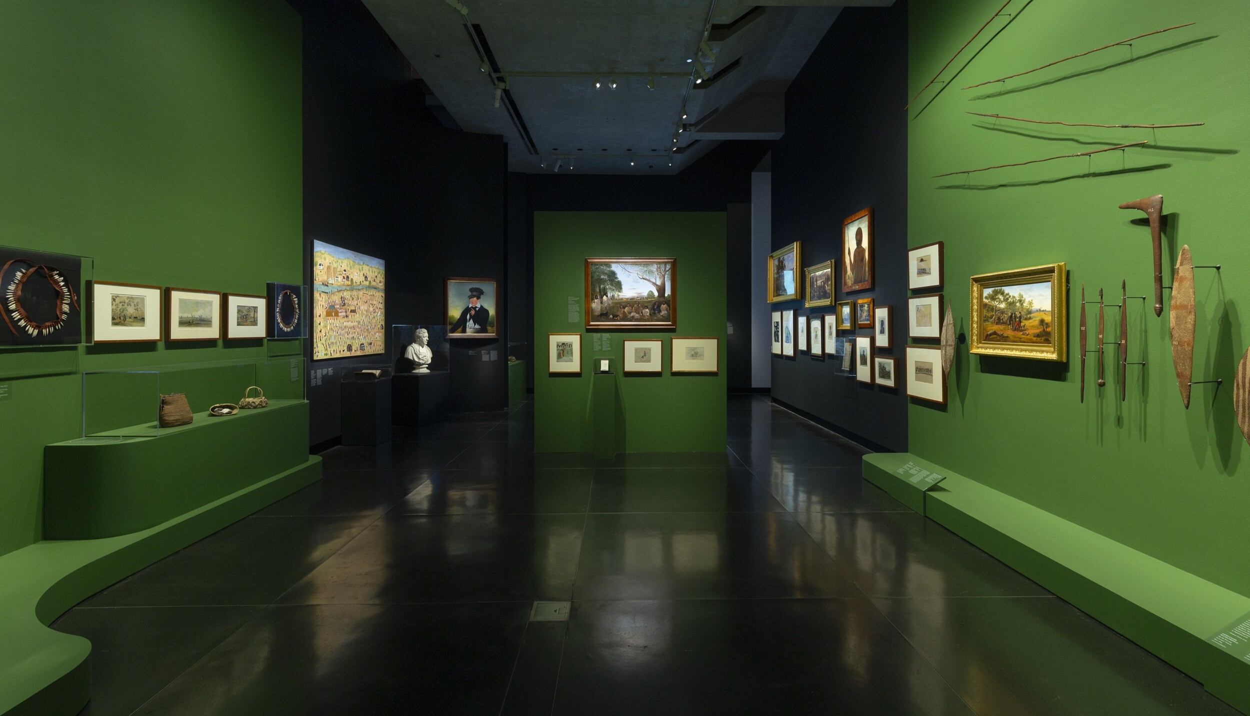 <p>Installation view of&nbsp;<em>65,000 Years: A Short History of Australian&nbsp;Art</em>, Potter Museum of Art, the University of Melbourne, 2025.&nbsp;Photography by Christian Capurro.</p>