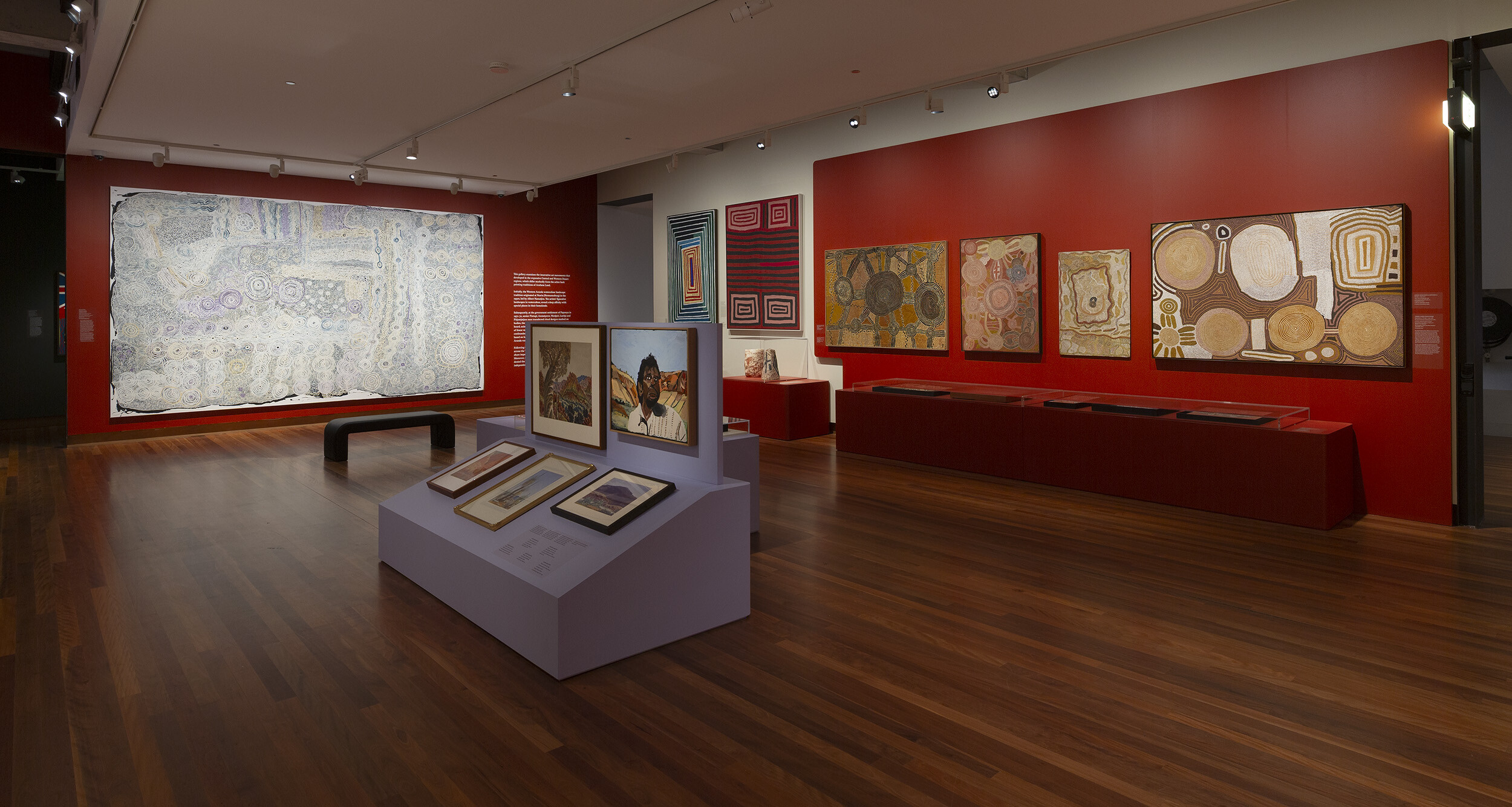 <p>Installation view of&nbsp;<em>65,000 Years: A Short History of Australian&nbsp;Art</em>, Potter Museum of Art, the University of Melbourne, 2025.&nbsp;Photography by Christian Capurro.</p>