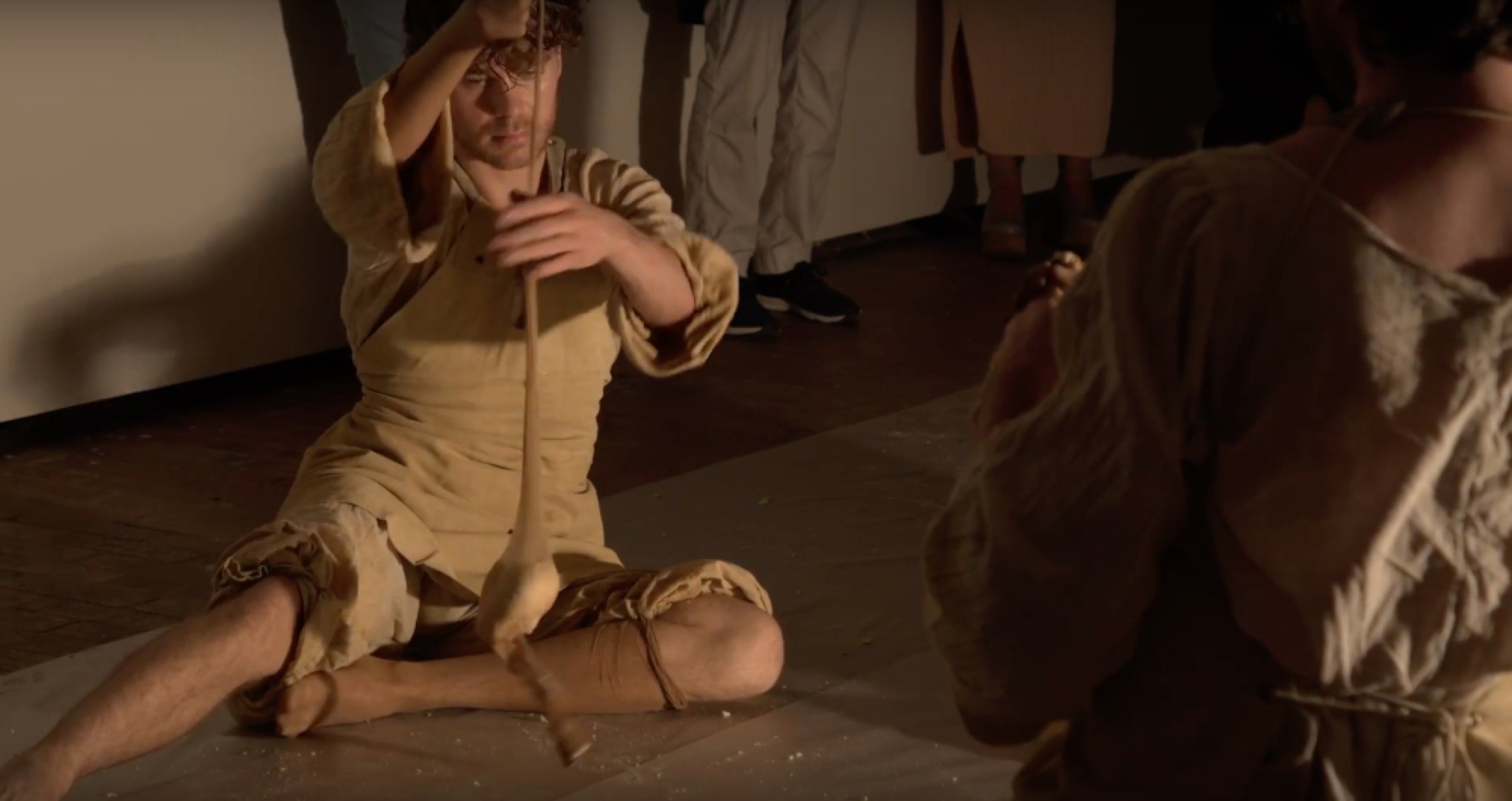 110%, <em>Wet Nurse,</em> 2019. Photo Credit: 110% Performance development video still, Ella Sowinska.