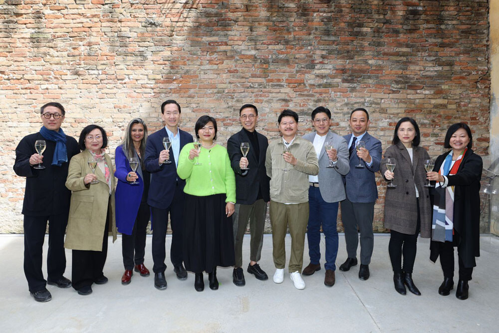 <p>Opening Ceremony of <em>Trevor Yeung: Courtyard of Attachments, Hong Kong in Venice</em>. Photo: Winnie Yeung @ Visual Voices. Courtesy of M+, Hong Kong</p>