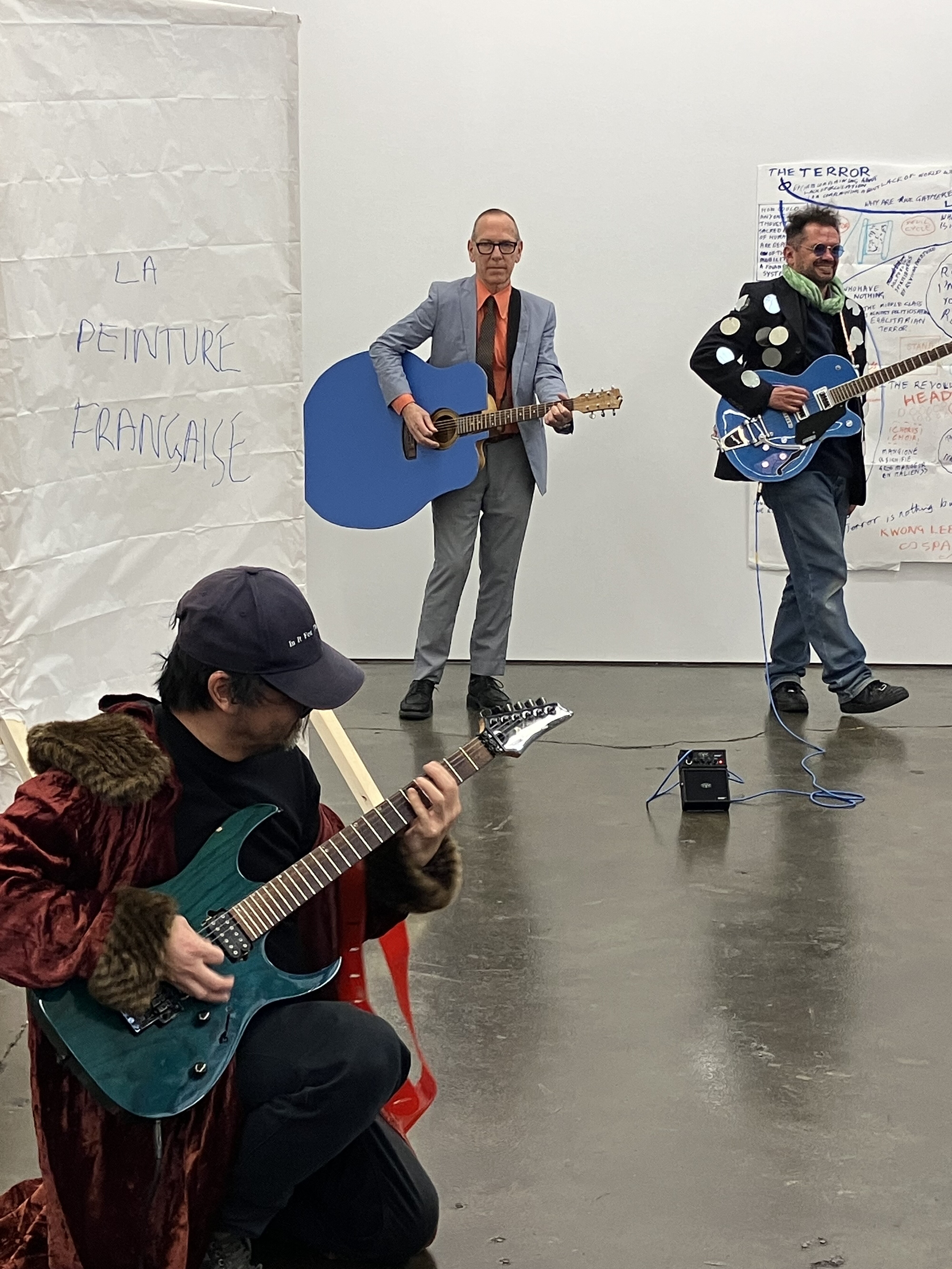 <p>A Constructed World, <em>Devil Electricity 03</em>, 2026, performance, with Pheno, Eliose Mignon, Michele Robecchi, Masato Takasaka, Jon Campbell, Ruby Lowe, Justin Clemens, Una Clemens, Hayden Stuart and more… Courtesy of the artist and Roslyn Oxley9 Gallery, Sydney, Haydens Gallery, Melbourne.</p>