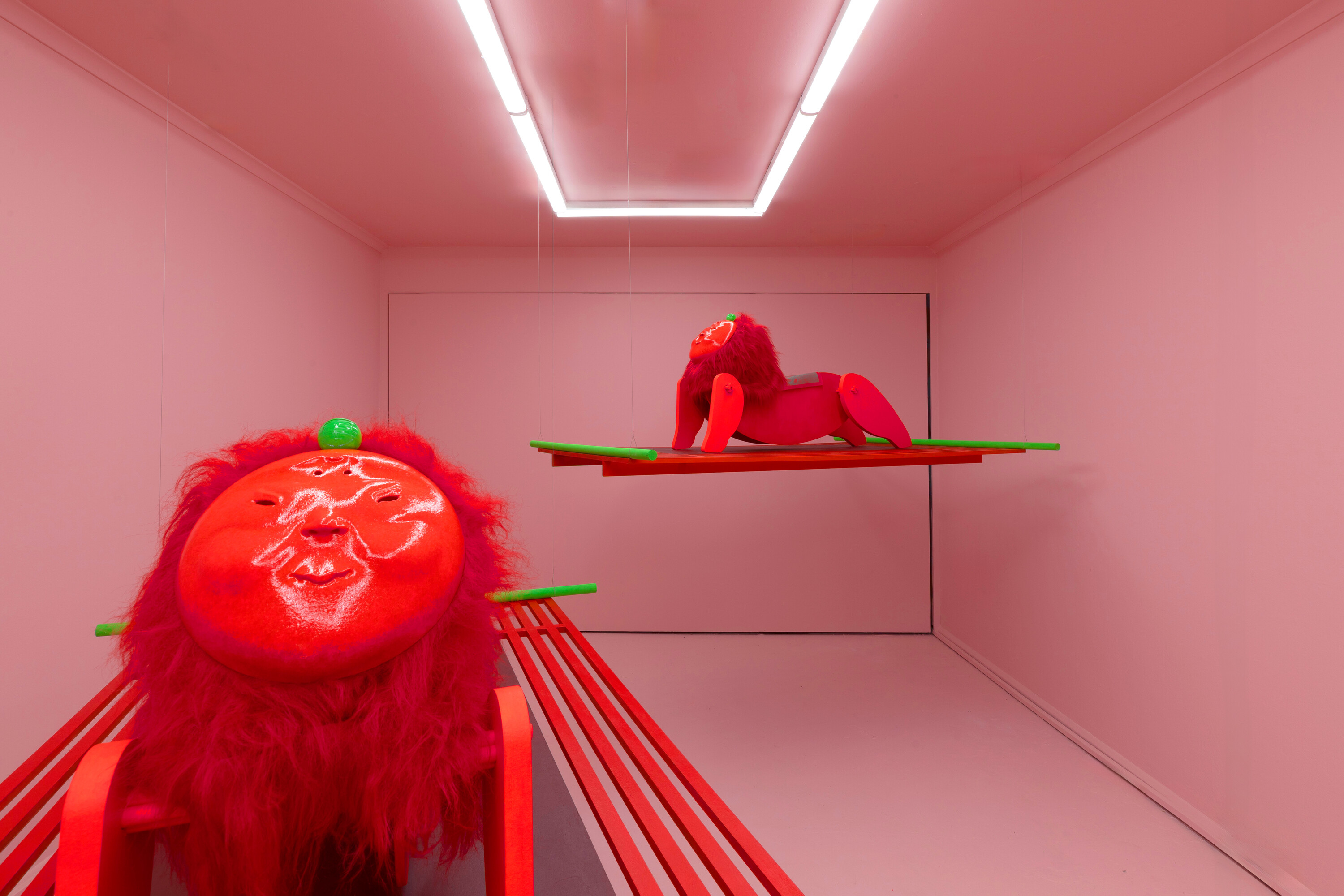 <p>Installation view of Agus Wijaya, <em>’~/alovelettertokala’, </em>2025, mixed media installation, dimensions variable, Passage Gallery. Photo: Jessica Maurer. </p>
