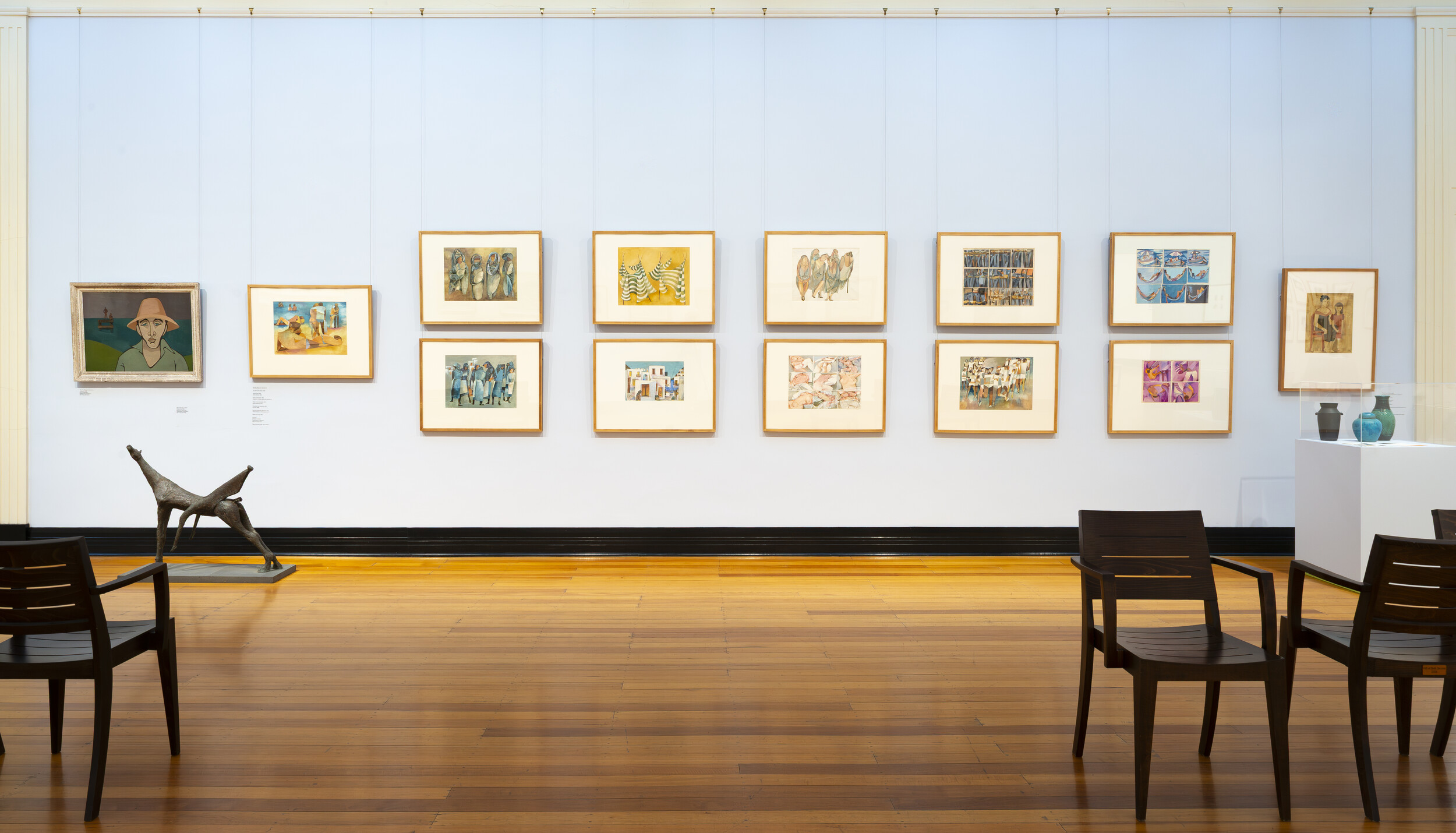 <p>Installation view of <em>A Modern Turn, </em>Castlemaine Art Museum. Photo: James McArdle.</p>