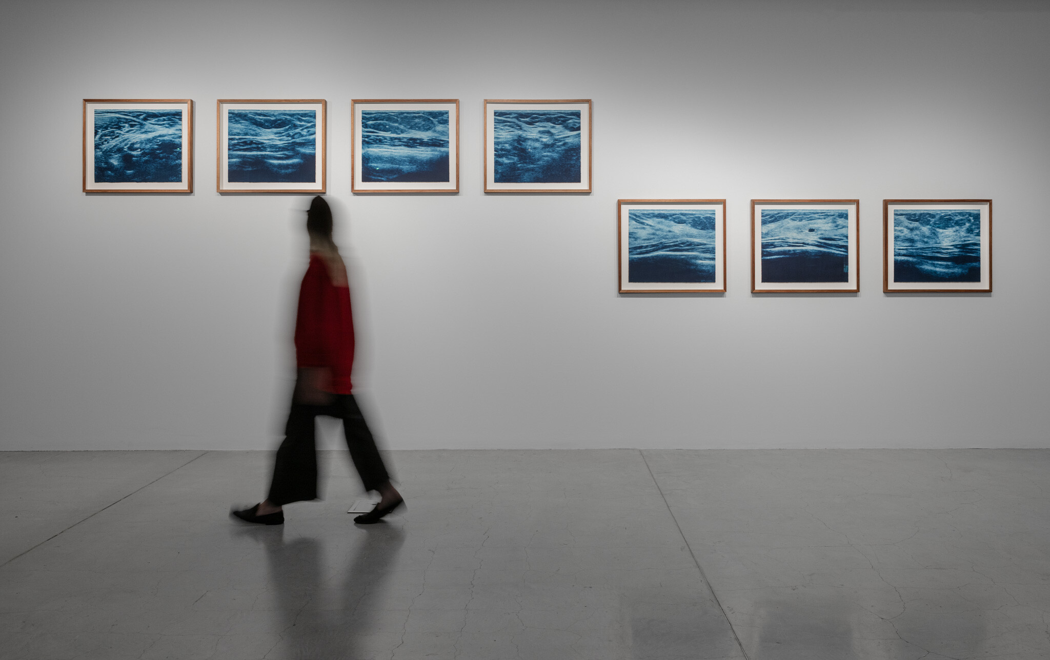 <p>Installation view of Spence Messih,&nbsp;<em>A river runs through</em>, 2026. Curated by Stella Rosa McDonald, UTS Gallery, Gadigal Nura/Sydney. Photo: Jacquie Manning.&nbsp;</p>