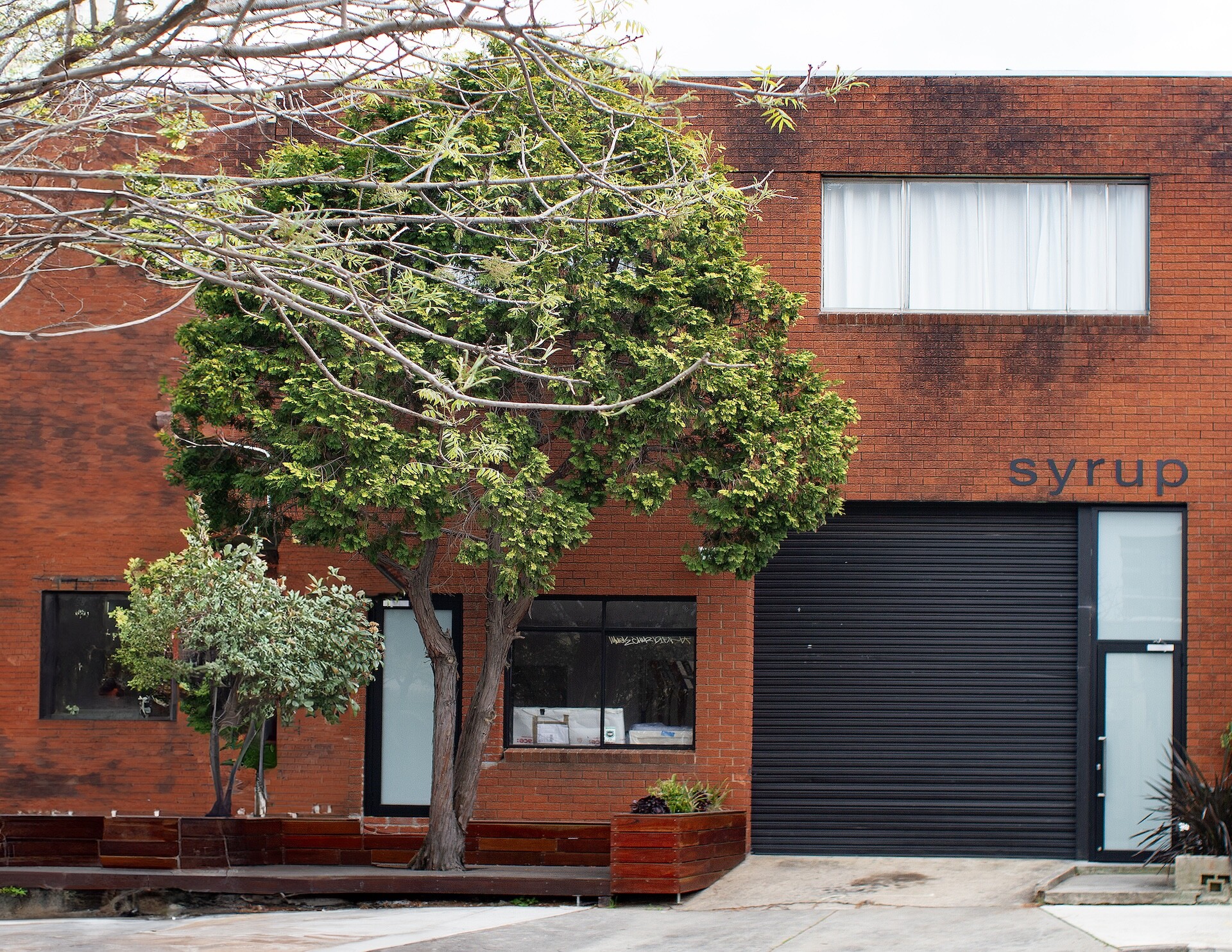 <p>Exterior of SYRUP, Marrickville. Photo: Damian Dillon, SYRUP.</p>