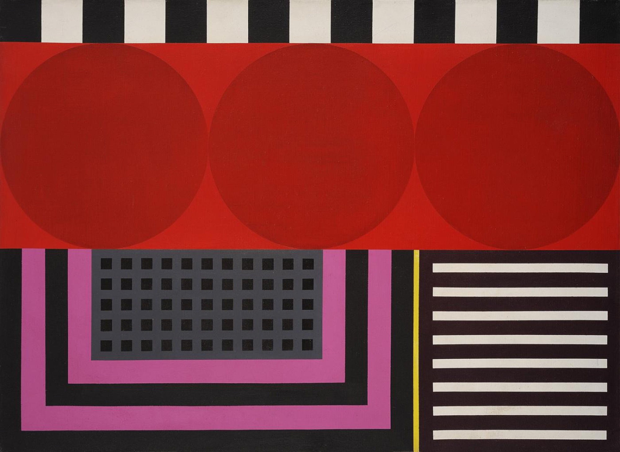 James Doolin, <em>(Artificial Landscape)</em>, 1964 acrylic on canvas, 98.00 x 134.00