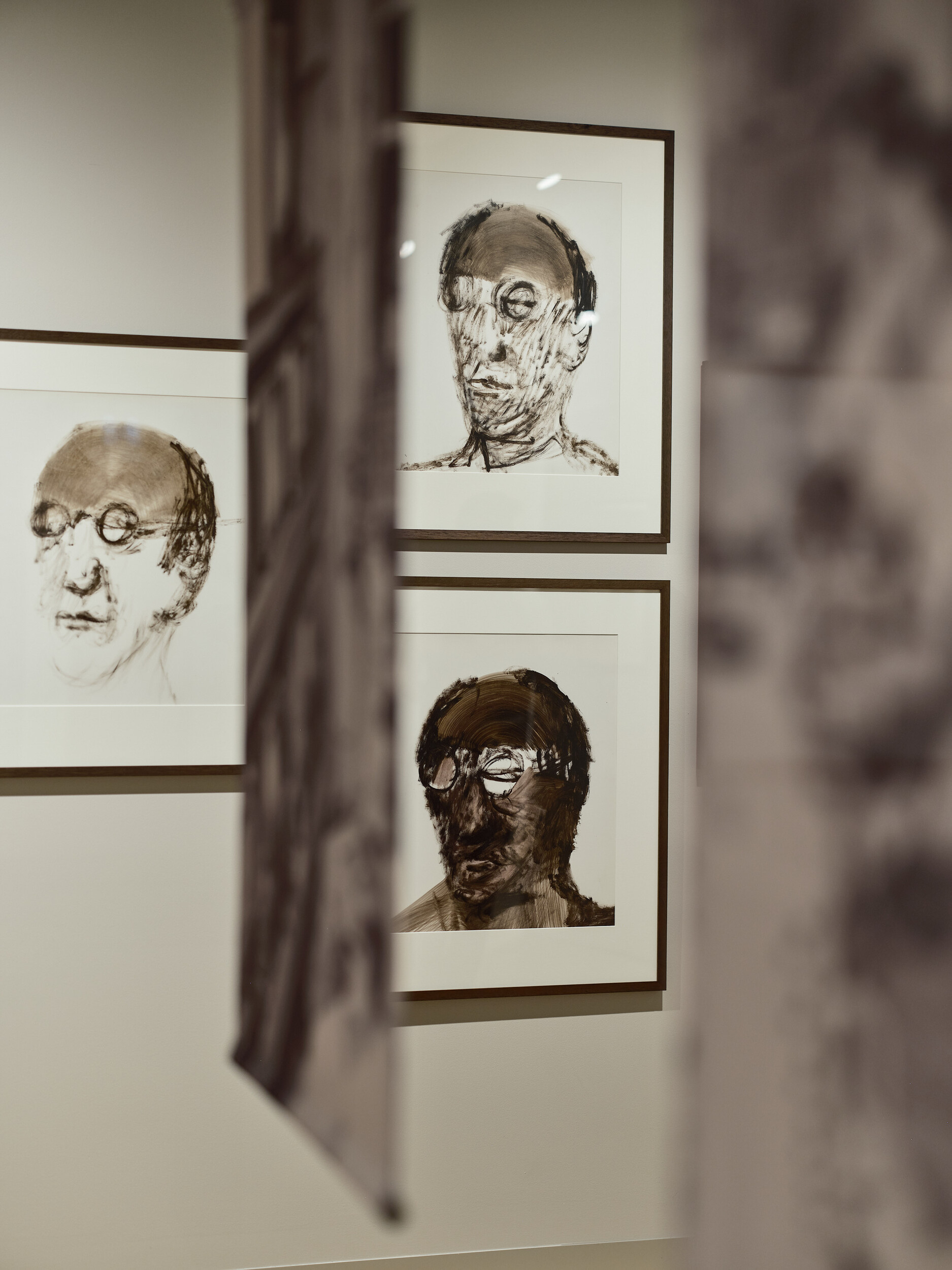 <p>Installation view of <em>Aftershocks: Nolan and the Holocaust</em>, Melbourne Holocaust Museum. Photo: Simon Shiff</p>