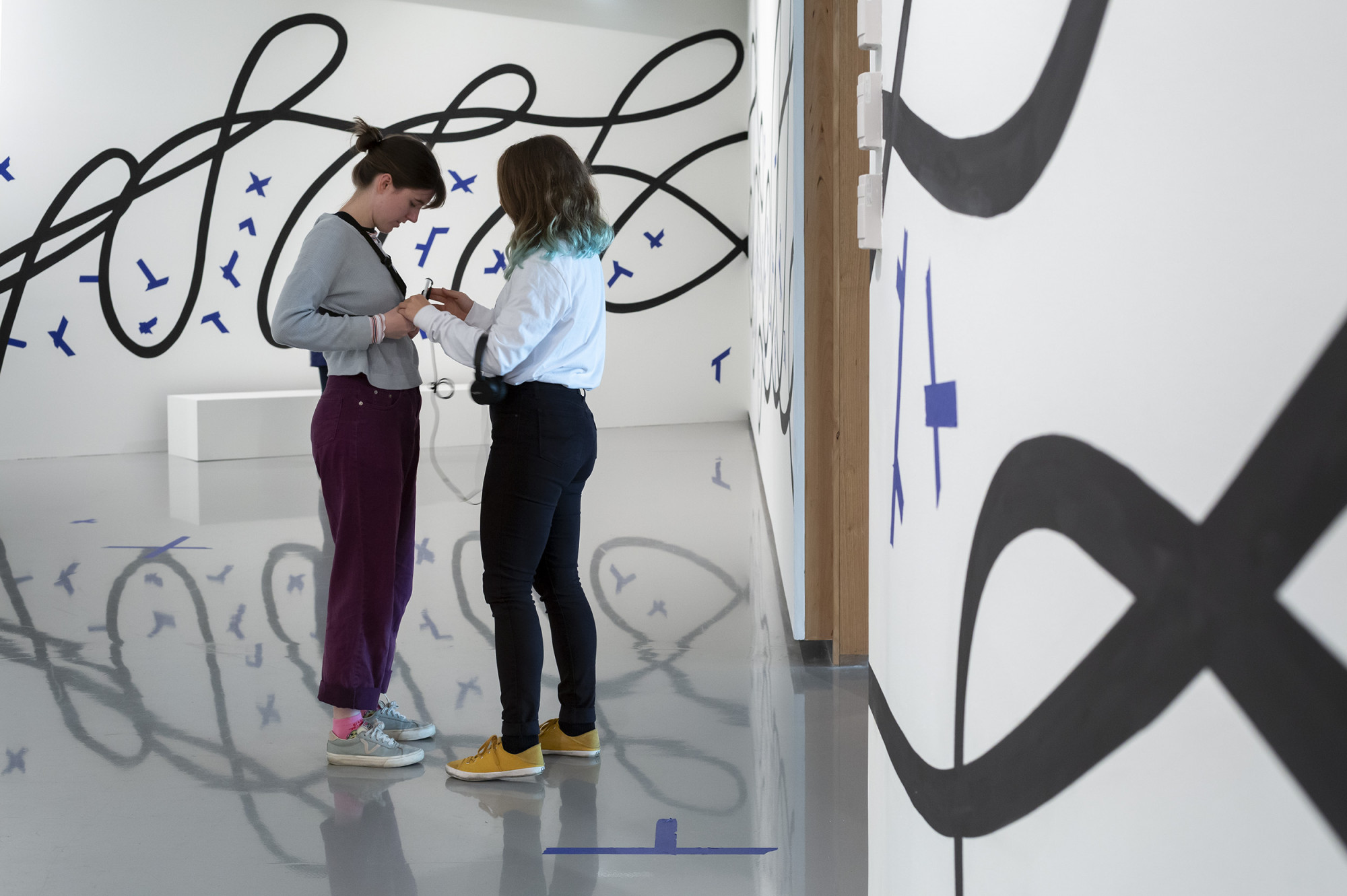 Agatha Gothe-Snape: The Outcome Is Certain, installation view: Monash University Museum of Art, Melbourne, 2020. Photo: Christian Capurro