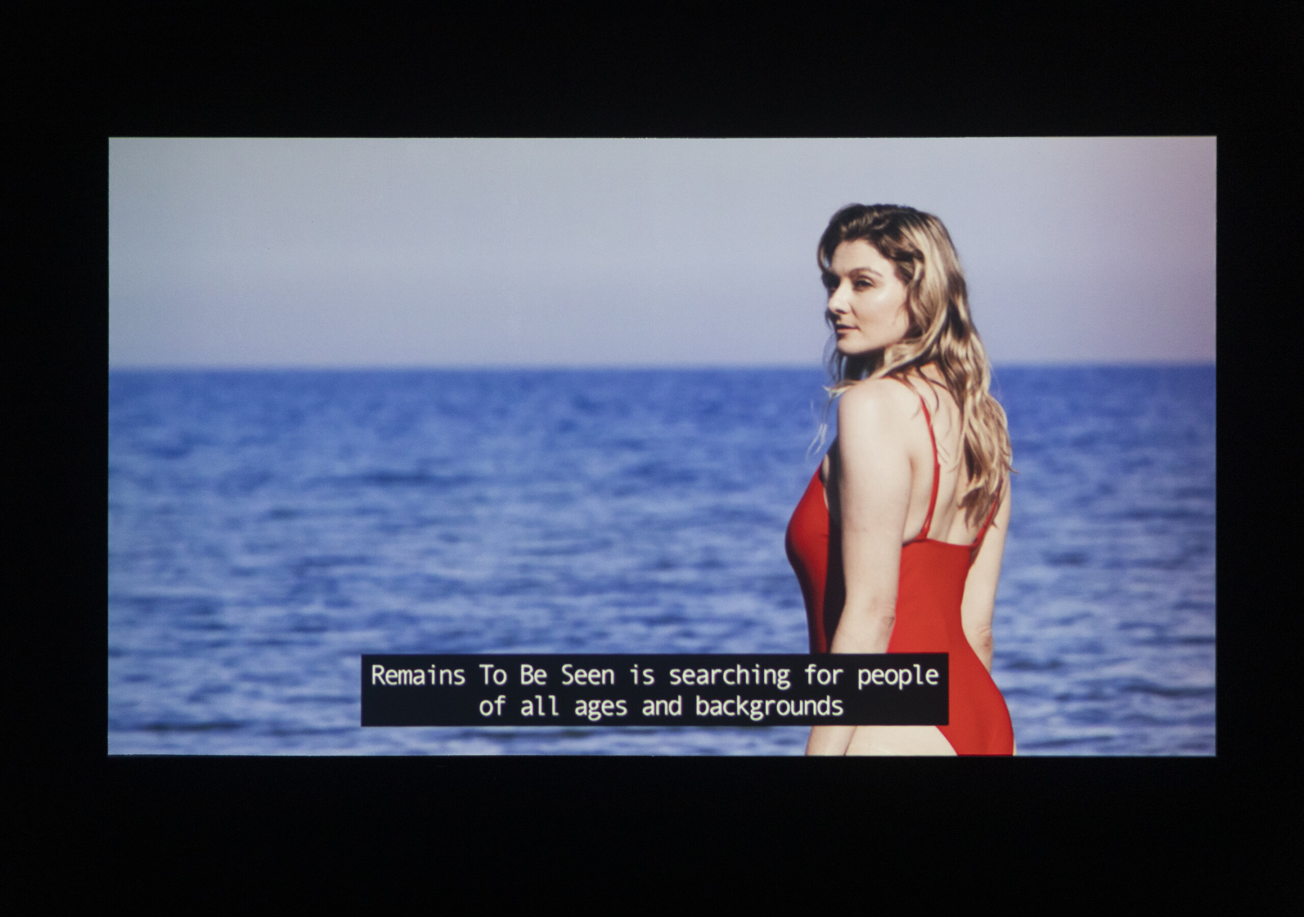 Georgia Banks, <em>Remains to be Seen</em>, 2021. Digital video (4:20). Image courtesy of RMIT Gallery. Photo: Tobias Titz