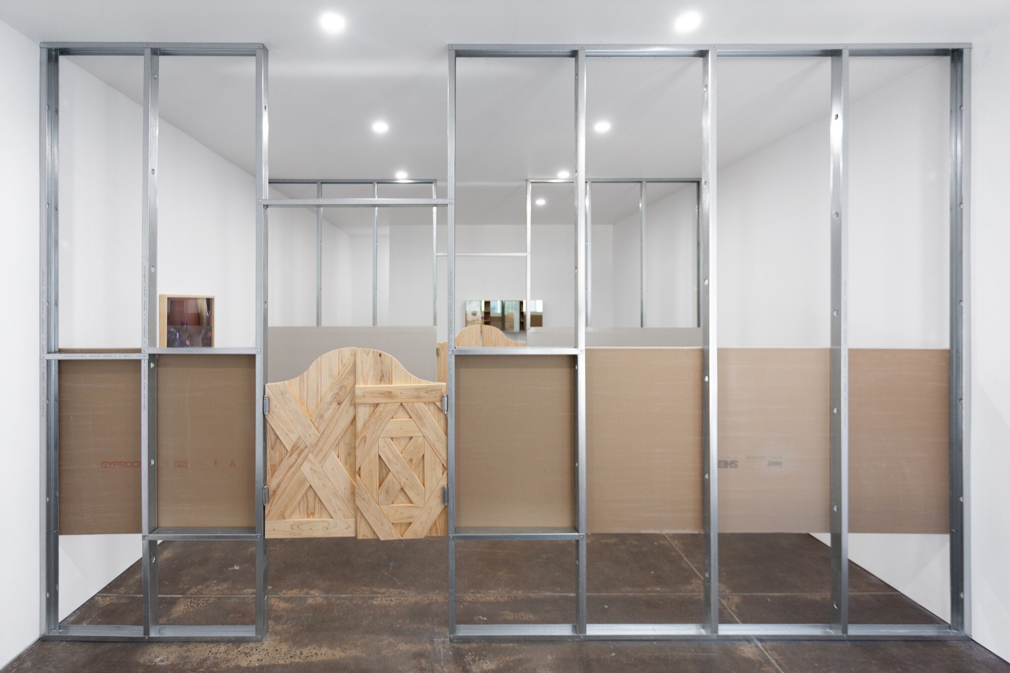 <p>Install shot of Helena Tan<em> Ajar, </em>Animal House Fine Arts, Melbourne. Photo courtesy of the artist and Animal House Fine Arts.</p>