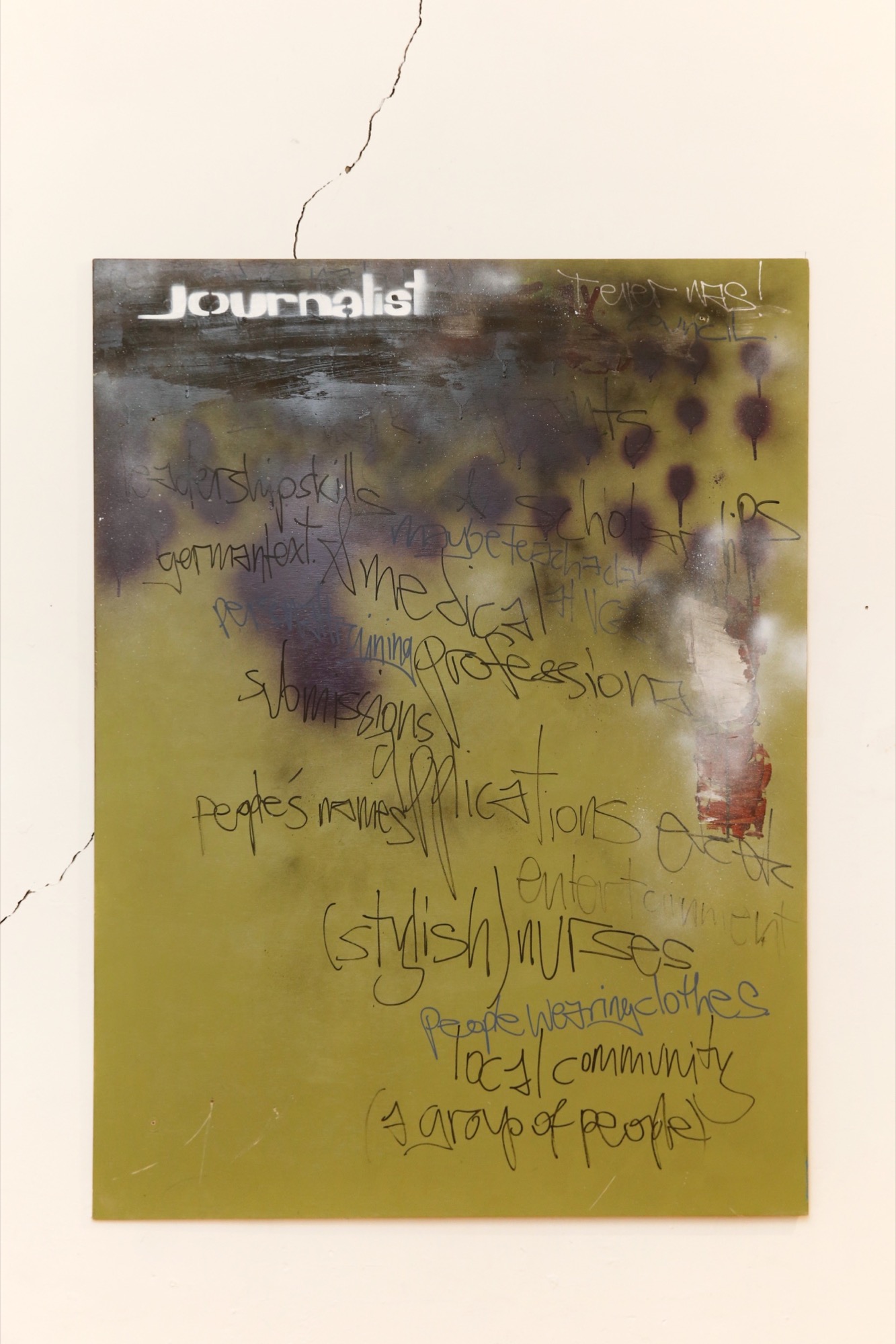 Alethea Everard, <em>Journalist</em>, 2020, Meow2, 2020. Courtesy of the artist. Image credit: Nik Lee.