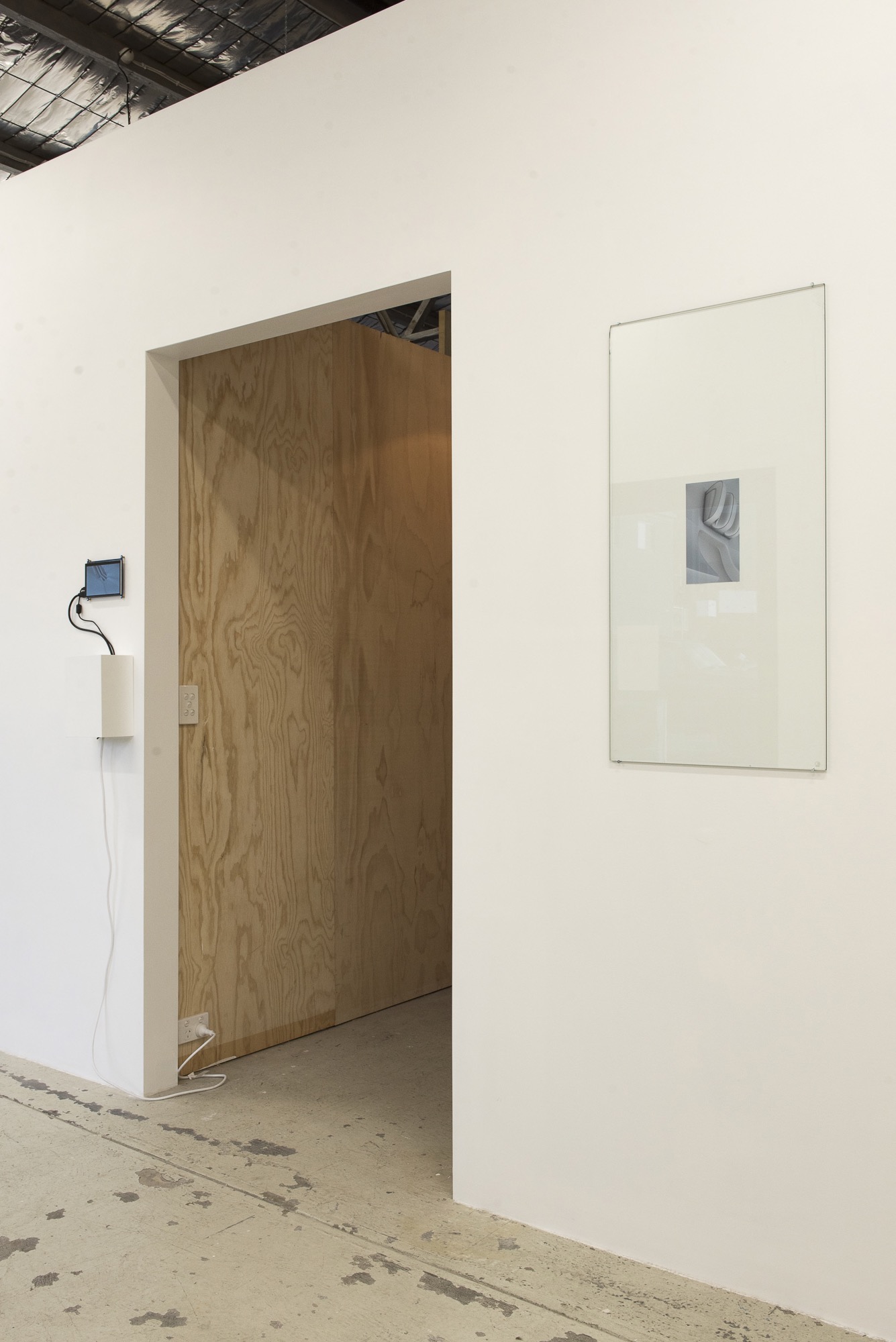 Installation view of Alex Hobba, <em>A Gun Went Off in Human Resources</em>, 2020. Photo: Jordan Halsall