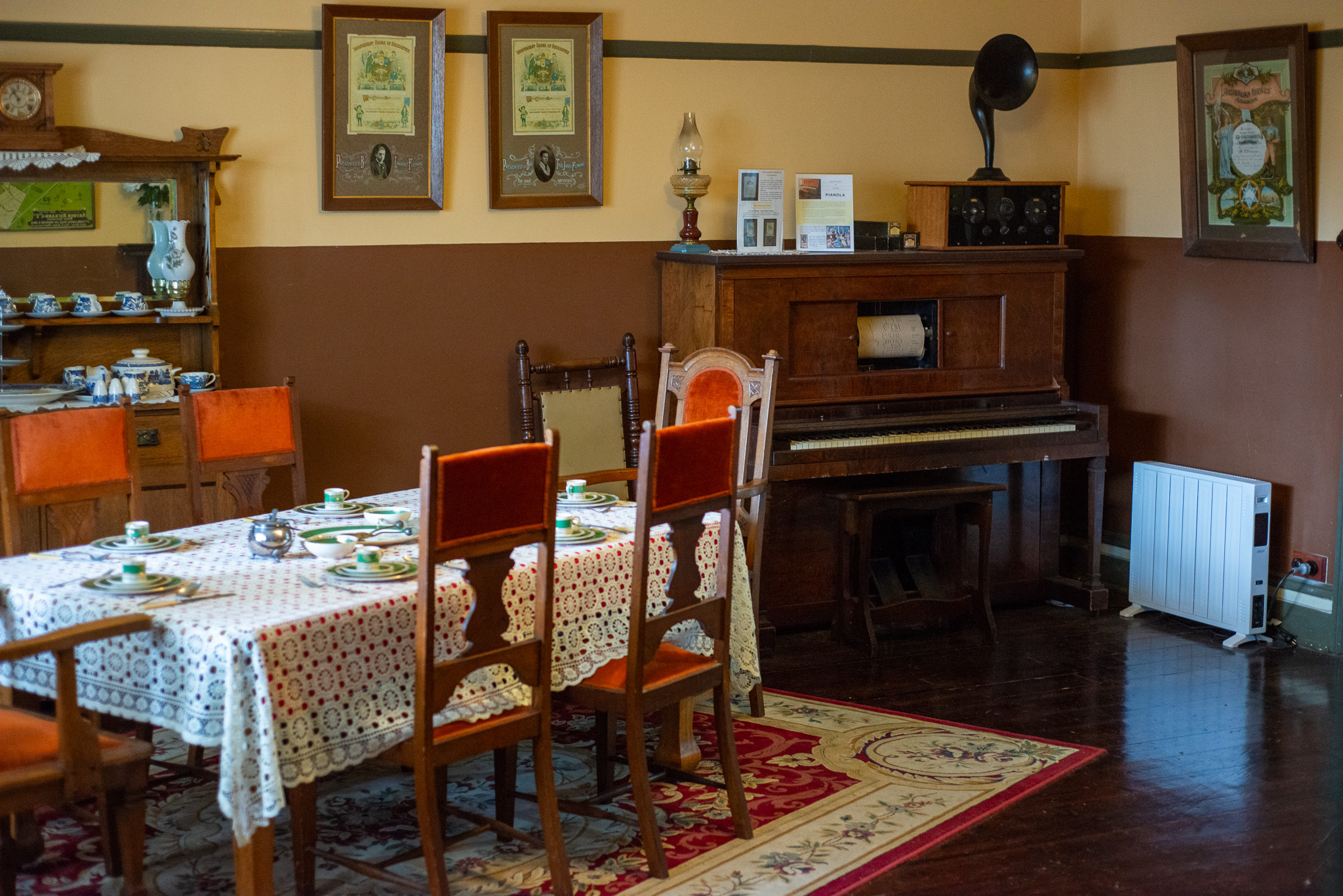 Main dining room. Photo by Daniel Kotsimbos.