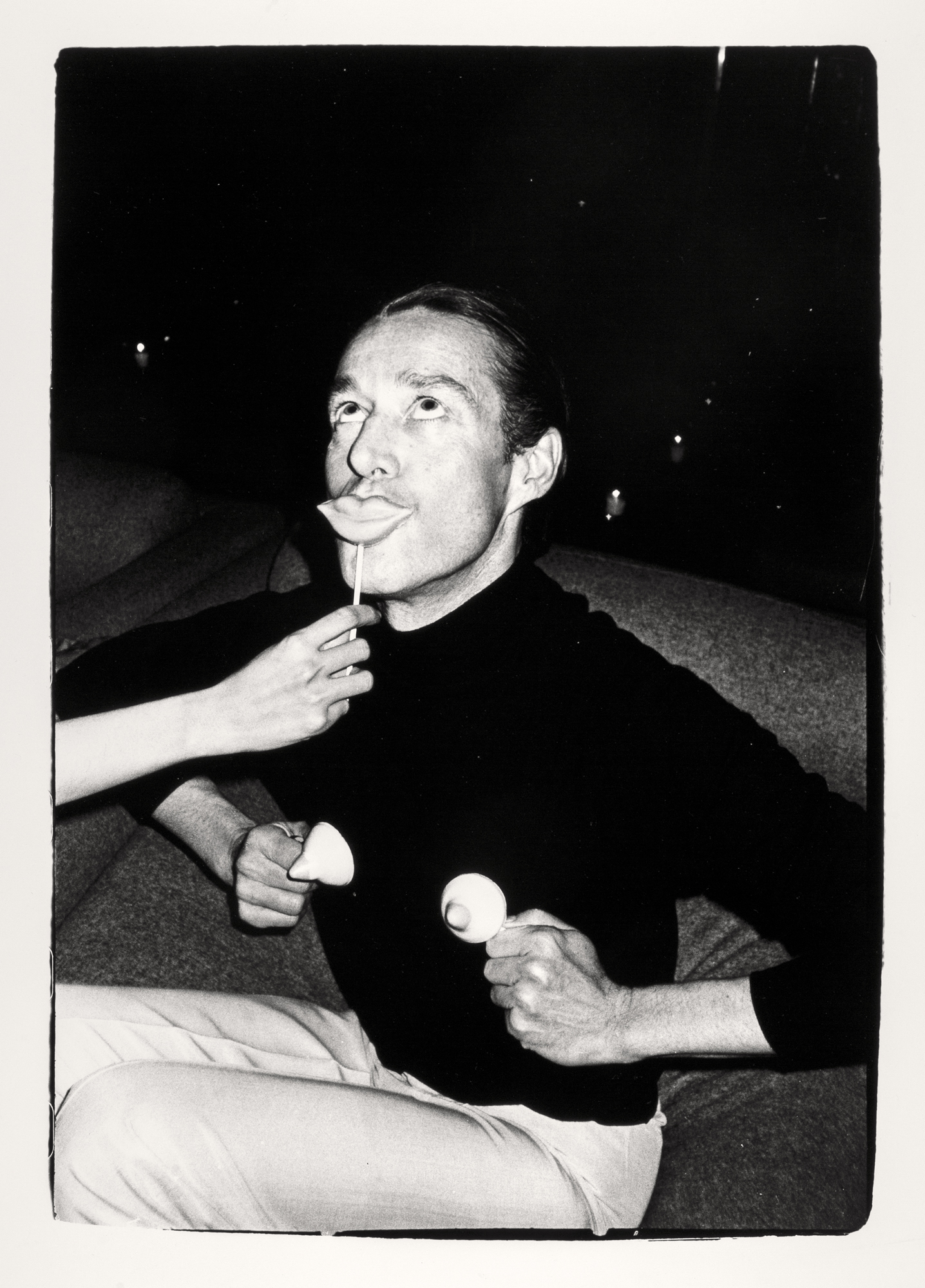 Andy Warhol, born Pittsburgh, Pennsylvania 1928, died New York City, New York 1987, <em>Halston at home, New York</em>, no. 7 from the portfolio <em>Photographs</em>, c.1976-79; published 1980, New York, United States, gelatin silver photograph, 42.2 x 29.4 cm (image), 50.5 x 40.8 cm (sheet); James and Diana Ramsay Fund 2020, Art Gallery of South Australia, Adelaide, © Andy Warhol Foundation for the Visual Arts, Inc. ARS/Copyright Agency