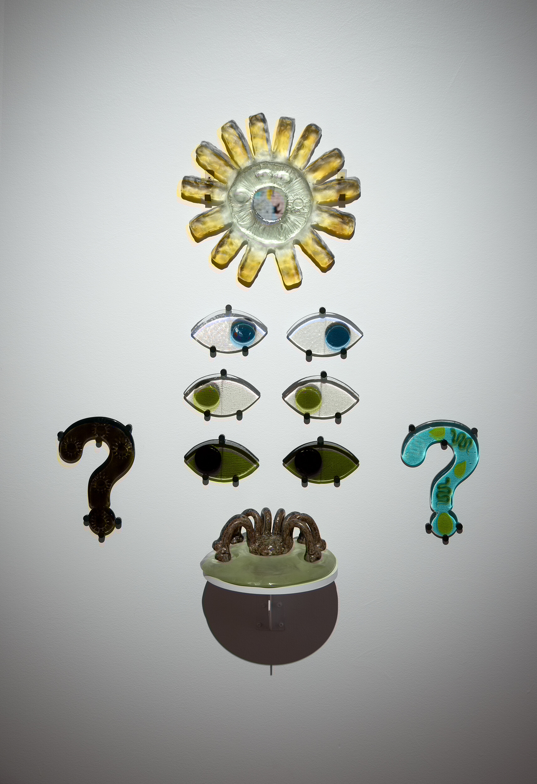 <p>Installation view, Tamara Henderson <em>Spider with the Glass Legs, </em>2025, The Warrnambool Art Gallery, photography David Keating</p>