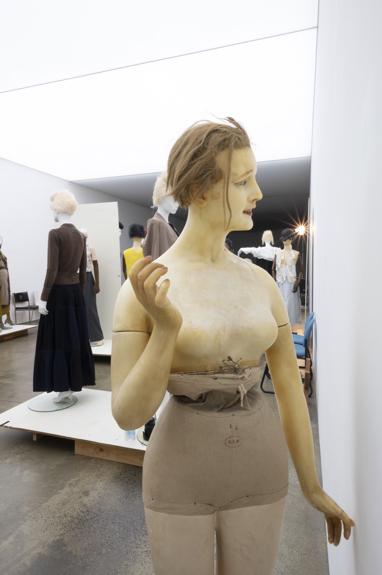 “Apparel” installation view. Photo: Nina Gilbert