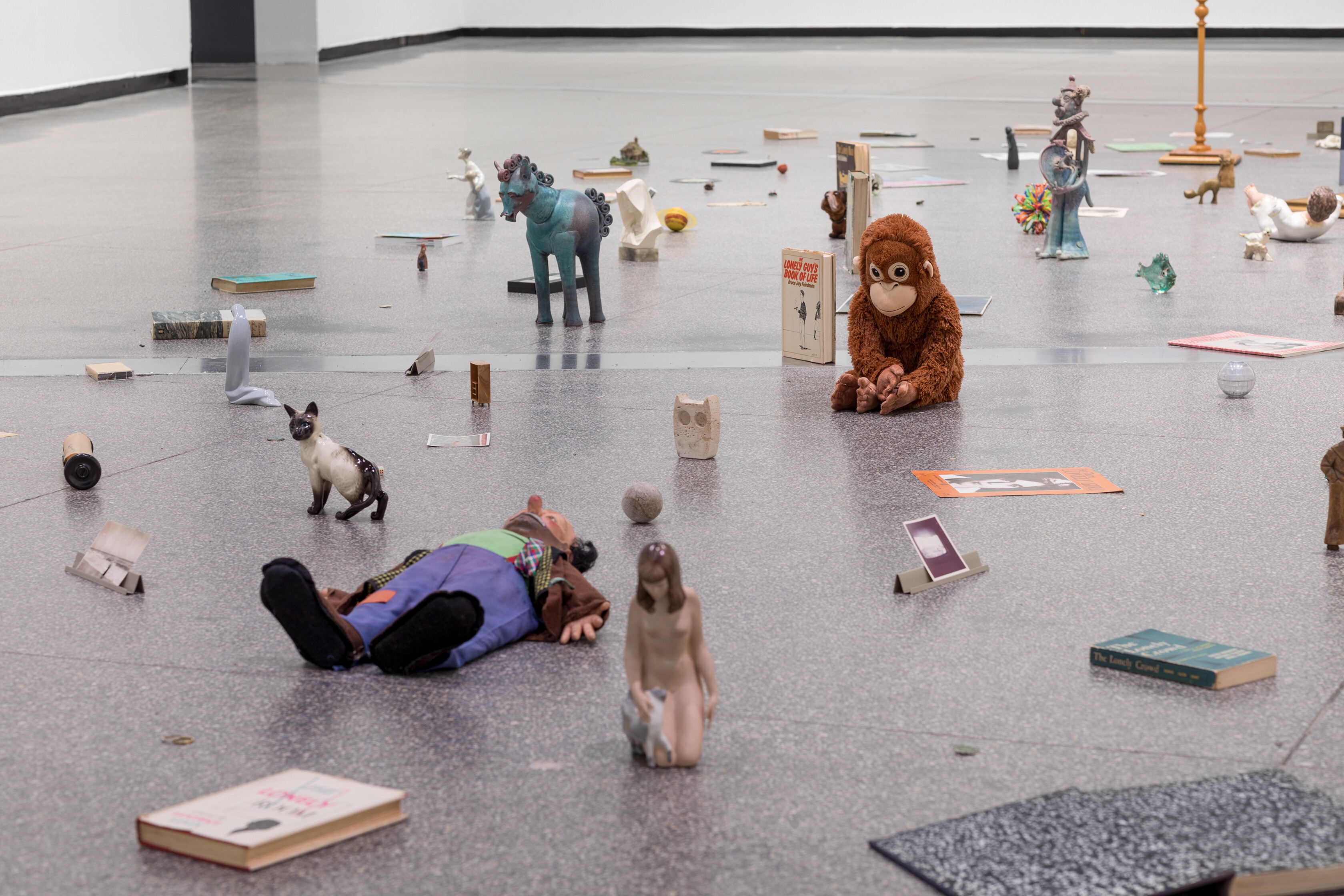 <p>Detail of Patrick Pound, <em>The museum of loneliness, </em>2026. Commissioned by Australian Centre for Contemporary Art, Naarm/Melbourne. Courtesy the artist, STATION, Naarm/Melbourne, and Darren Knight Gallery, Gadigal/Sydney. Photo: Andrew Curtis.</p>