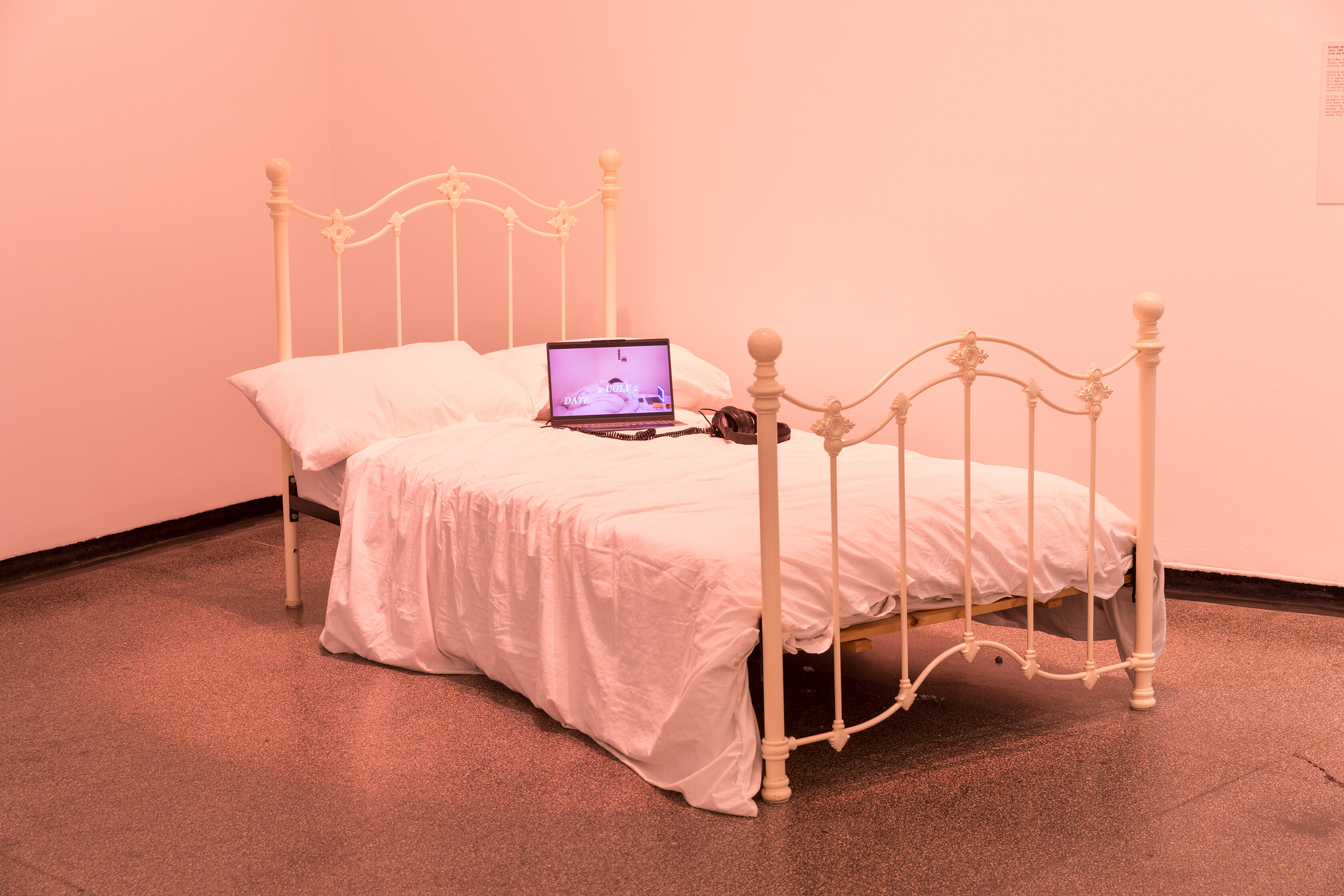 <p>Natasha Matila-Smith, <em>If I die, please delete my Soundcloud,</em> 2019. Australian Centre for Contemporary Art, Naarm/Melbourne, 2026. Courtesy the artist. Photo: Andrew Curtis.</p>