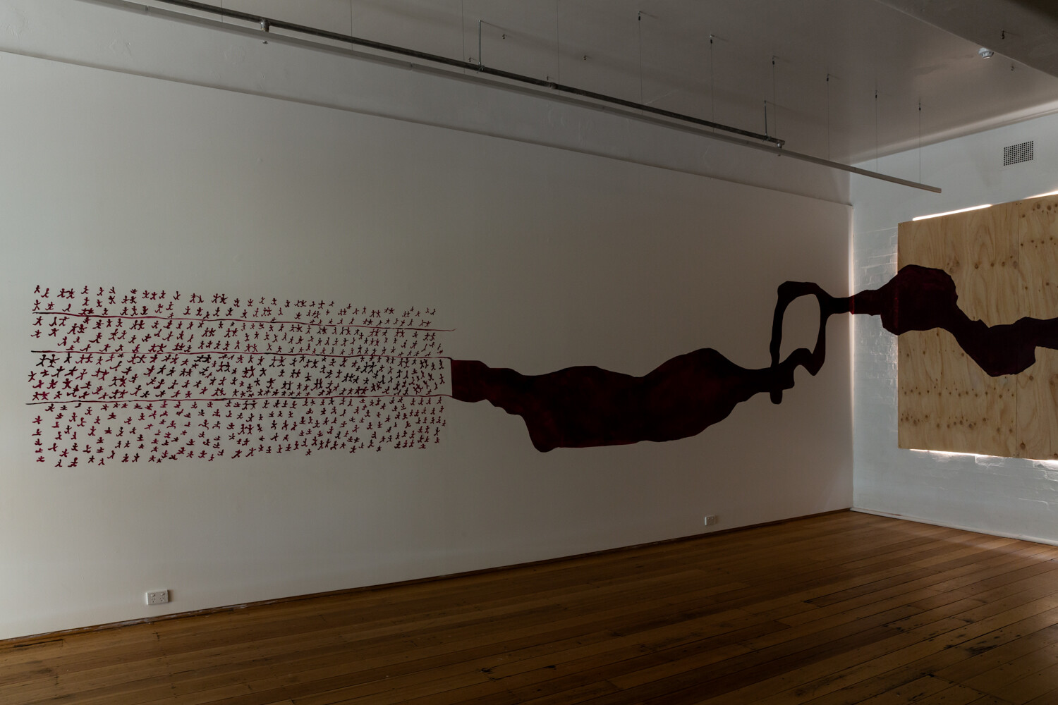 <p>Gabi Briggs, <em>ARKAN &amp; IRBELA</em>, installation view, 2024. Photography by Janelle Low.</p>