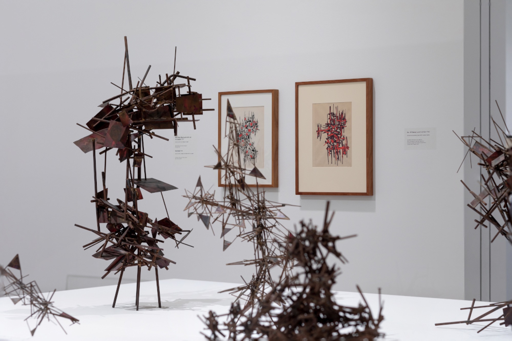 Installation view of ‘ASSEMBLED: The Art of Robert Klippel’ at TarraWarra Museum of Art. All works © Andrew Klippel. Courtesy of The Robert Klippel Estate, represented by Annette Larkin Fine Art, Sydney and Galerie Gmurzynska, Zurich /Copyright Agency, 2019. Photo: Andrew Curtis.