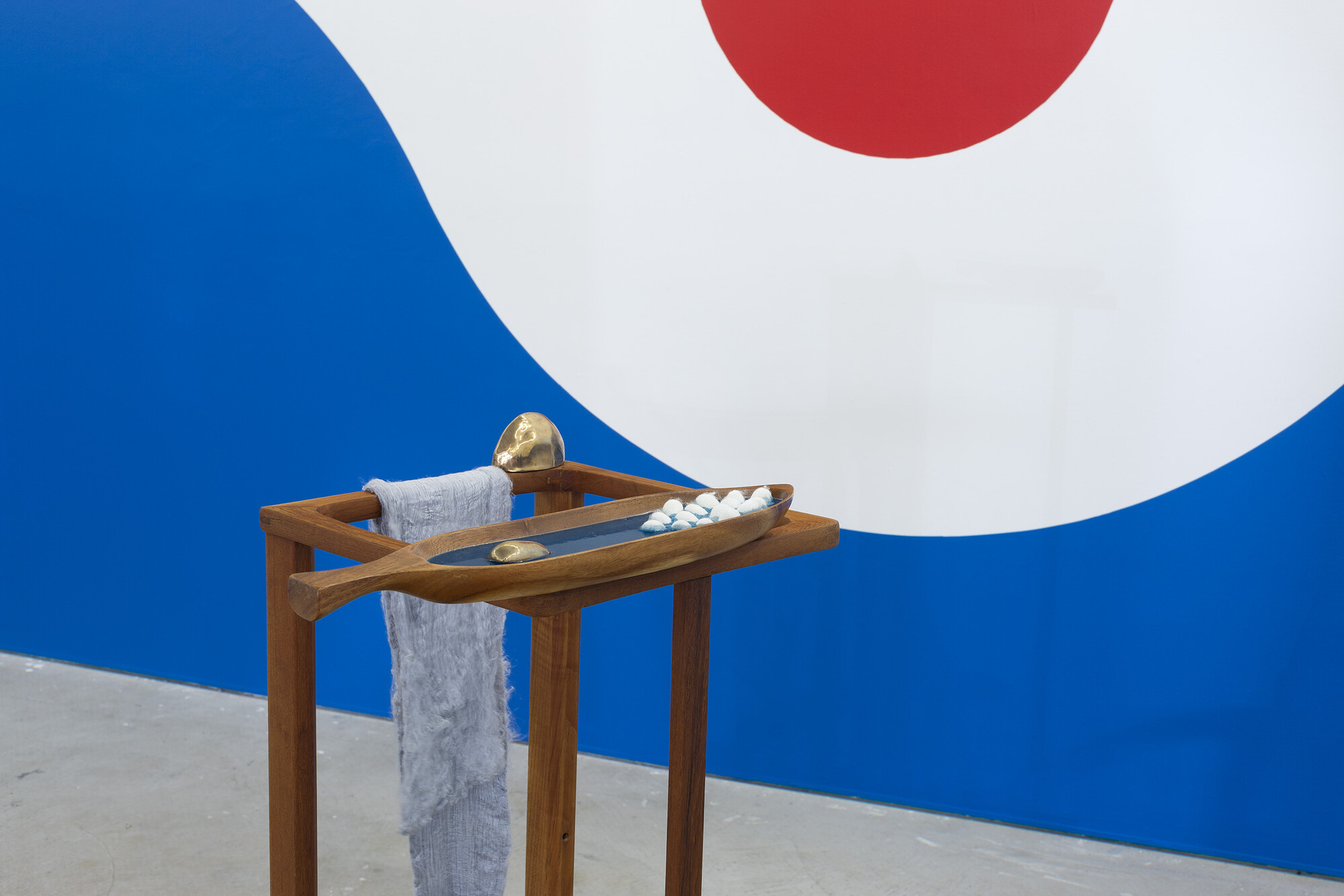 Installation view of Vittoria Di Stefano’s <em>The Palace at 4pm</em> at Gertrude Contemporary, 2022. Image: Christian Capurro. Courtesy of Gertrude and the artist.