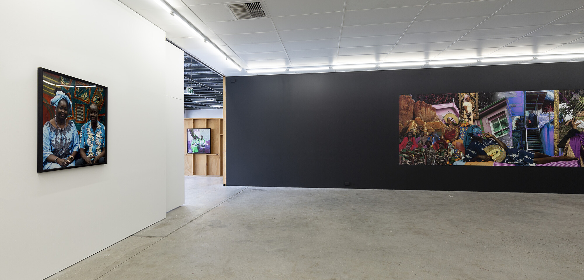 Installation view of Atong Atem’s <em>Everything in Remission</em> at Gertrude Contemporary, 2022. Image: Christian Capurro. Courtesy of Gertrude and the artist.