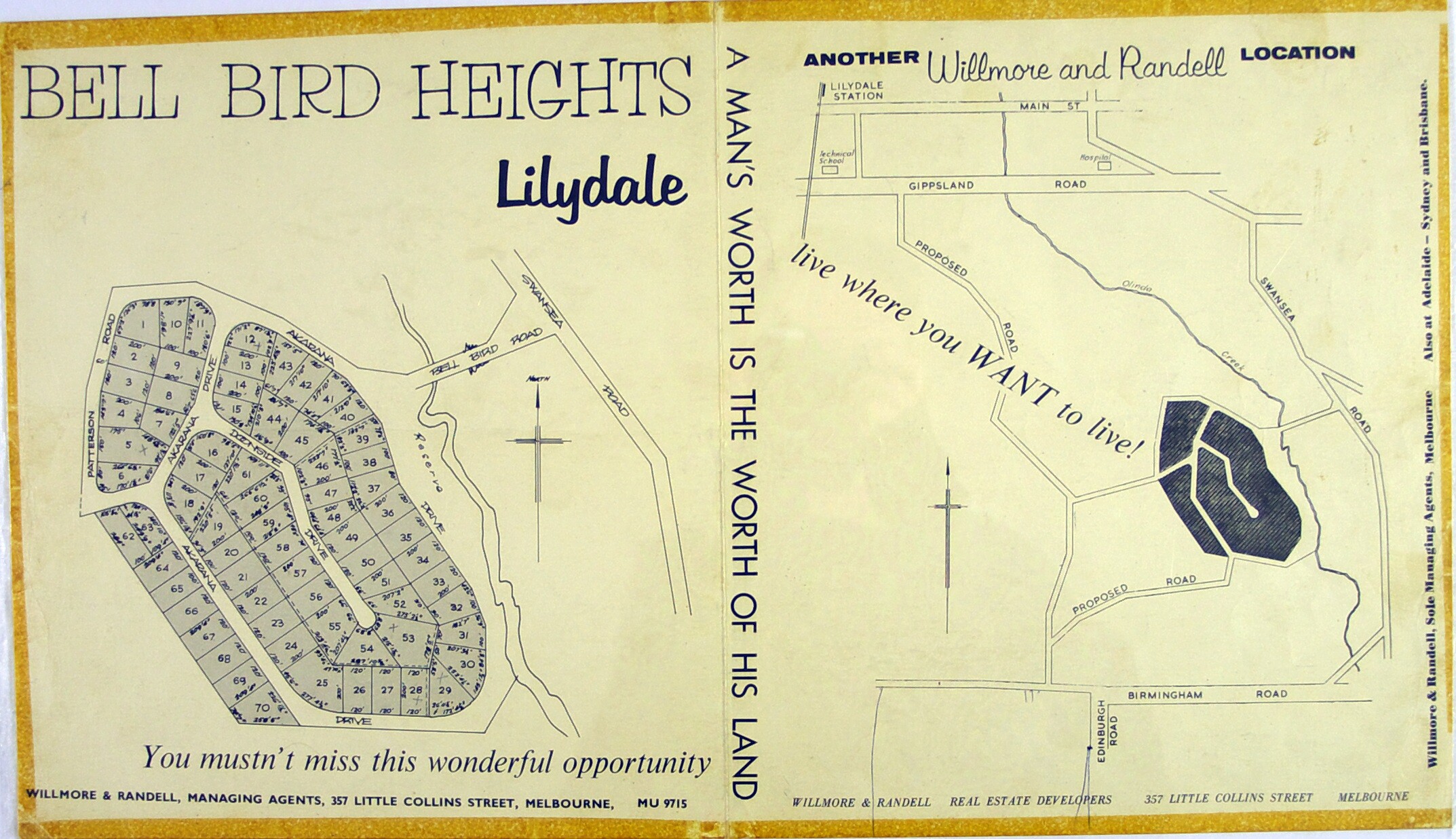 <p>Bell Bird Heights Lilydale, c.1950. Courtesy of Yarra Ranges Regional Museum Collection.</p>