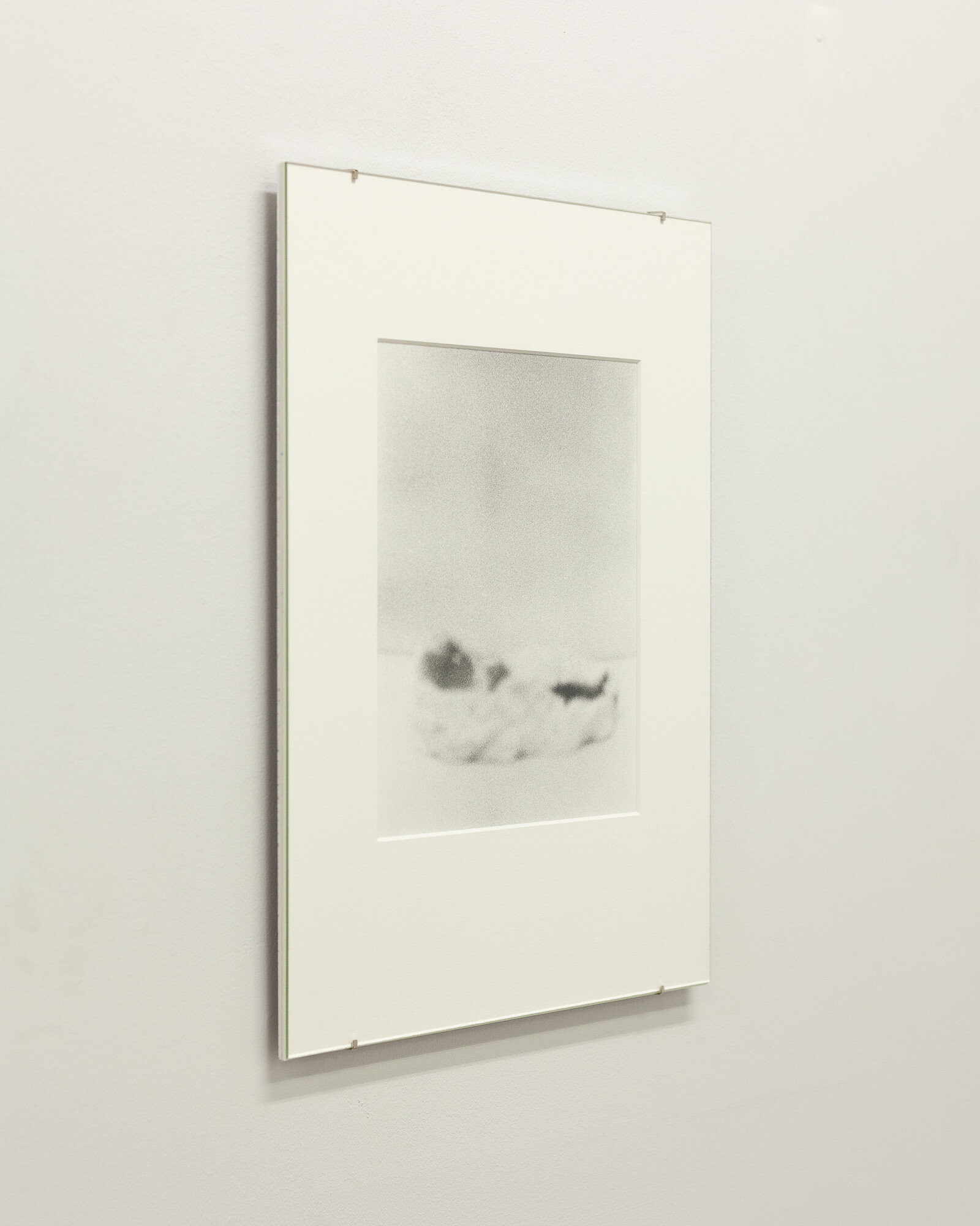Beth Maslen, <em>Maternal Figures 9</em>, 2024. Analogue darkroom print on Ilford Multigrade fiber rag, 34.5 x 26 cm framed, ed. 1 + 1 ap. In <em>Maternal Figures</em> at Animal House Fine Arts. Photo: Nicholas Mahady