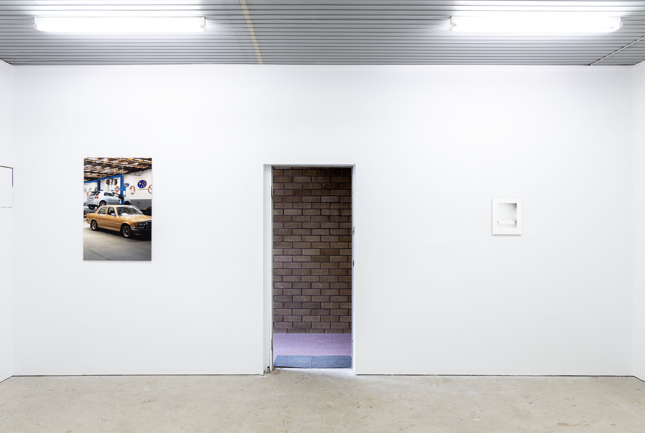 Installation shot of Beth Maslen’s <em>Maternal Figures</em> at Animal House Fine Arts. Photo: Nicholas Mahady