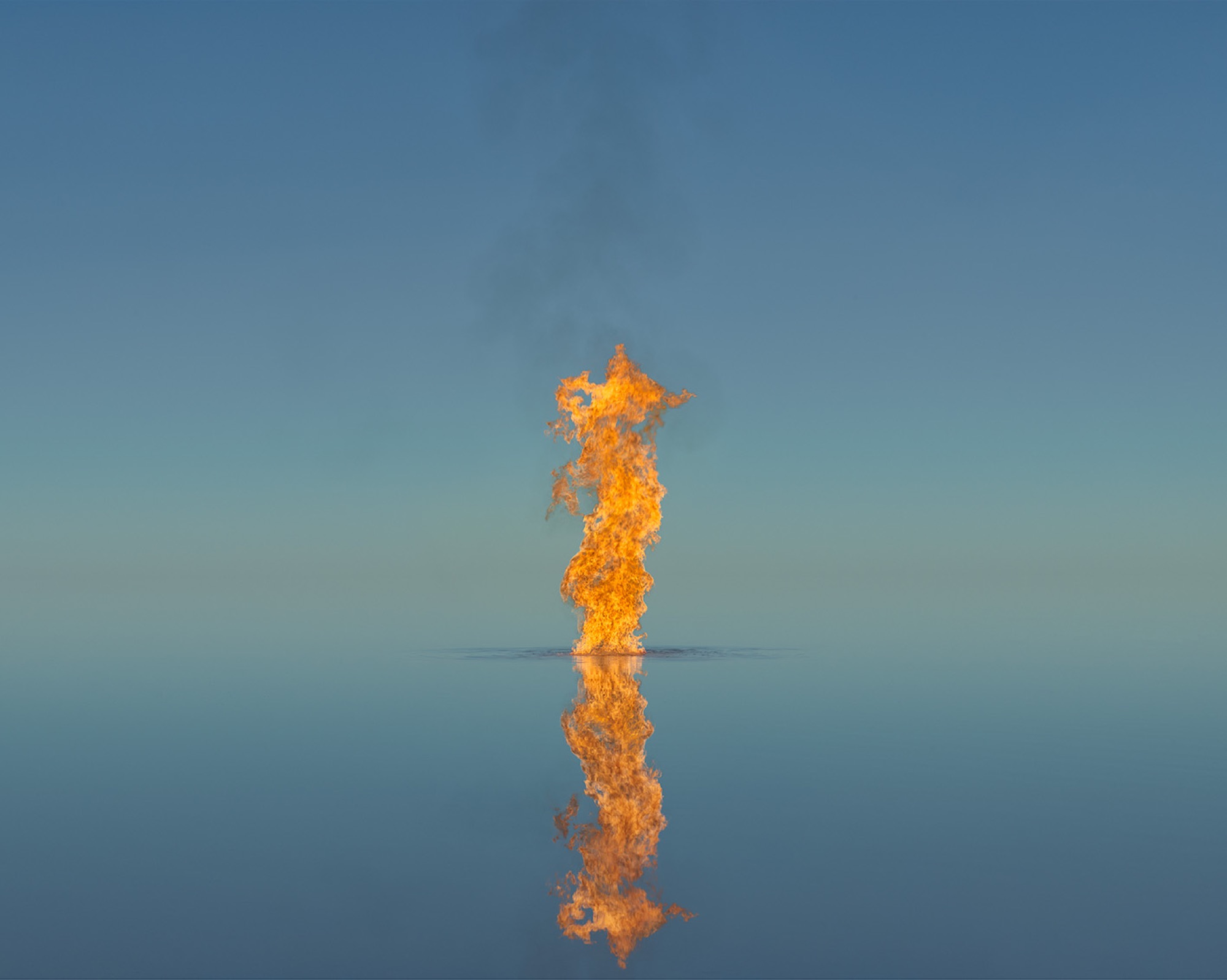 Murray Fredericks, <em>Blaze #23, Muloorina</em>, 2023. Digital pigment print on cotton rag, edition of 7 + 2 A/P, 120 x 150 cm. Courtesy of the artist and ARC ONE Gallery