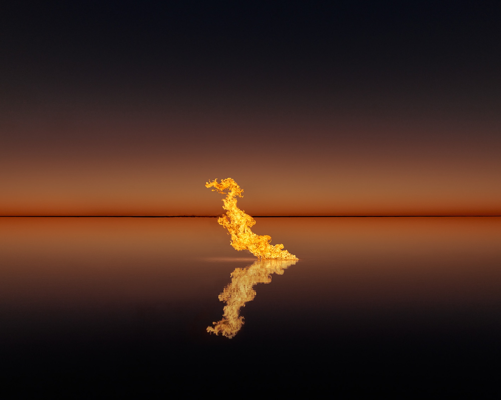 Murray Frederick, <em>Blaze #24, Muloorina</em>, 2023. Digital pigment print on cotton rag, edition of 7 + 2 A/P. 120 x 150 cm. Courtesy of the artist and ARC ONE Gallery