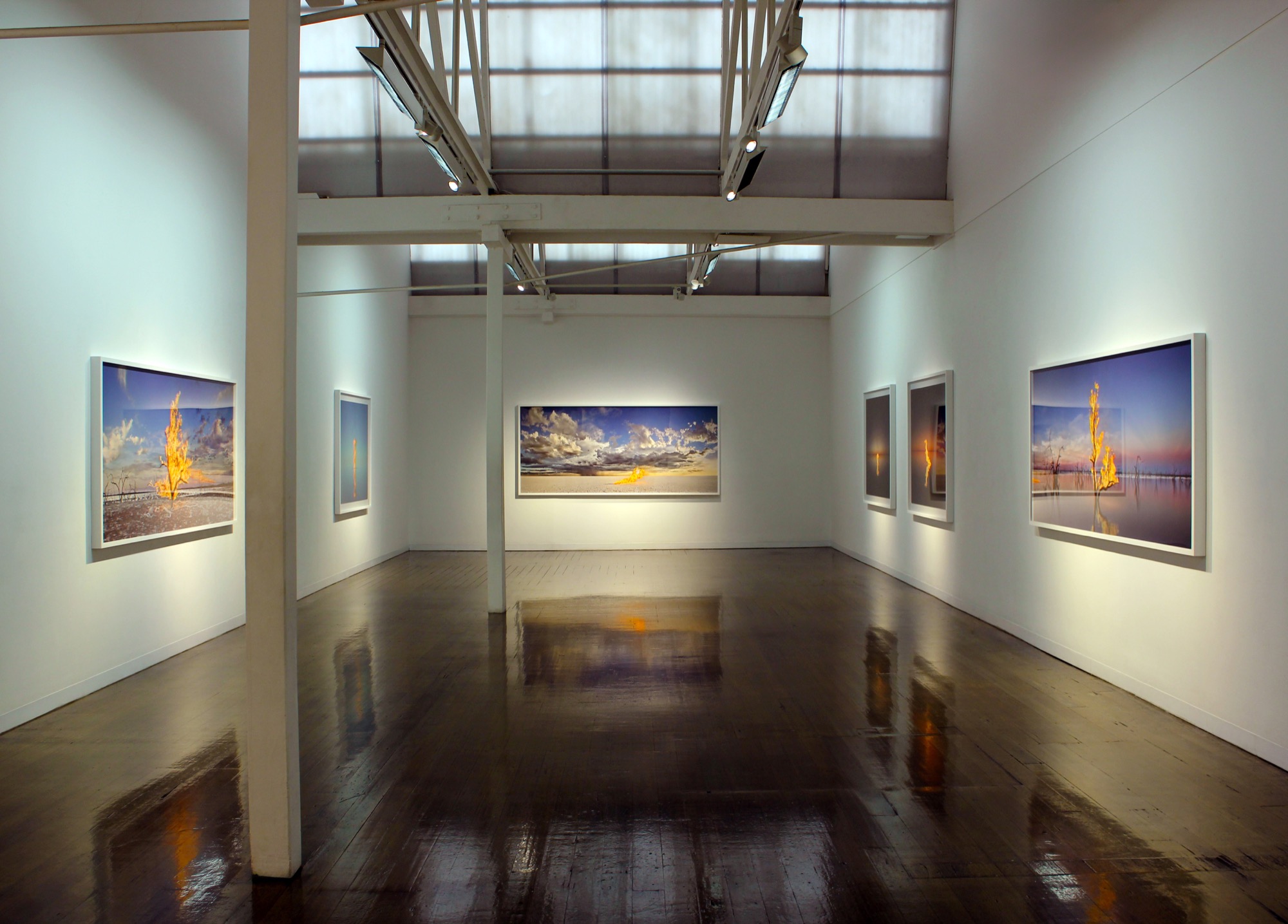 Murray Fredericks, Blaze installation view, ARC ONE Gallery, 2023. Courtesy of the artist and ARC ONE Gallery