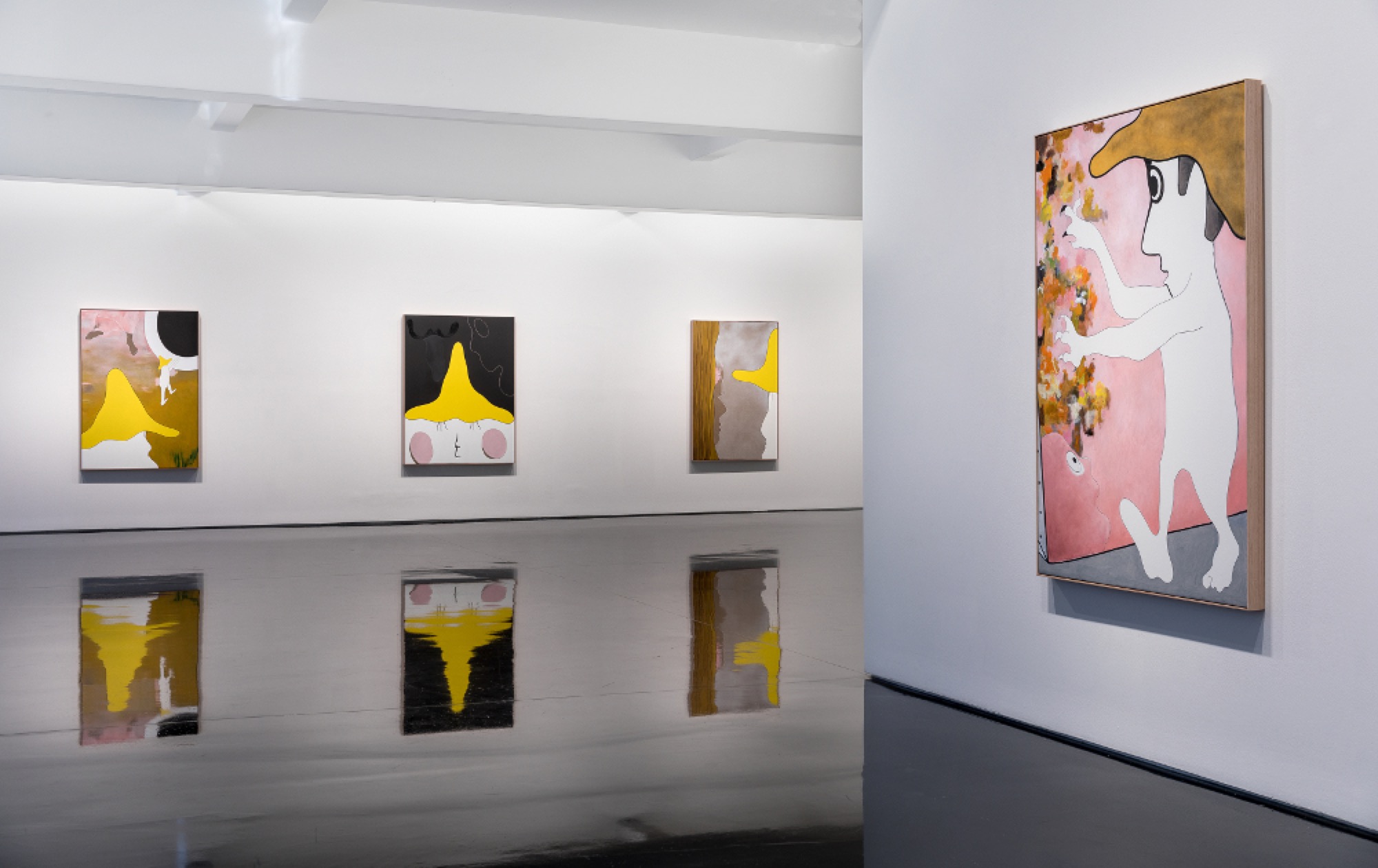 Brent Harris, <em>the small sword</em>, installation shot, Tolarno Galleries, 2017.