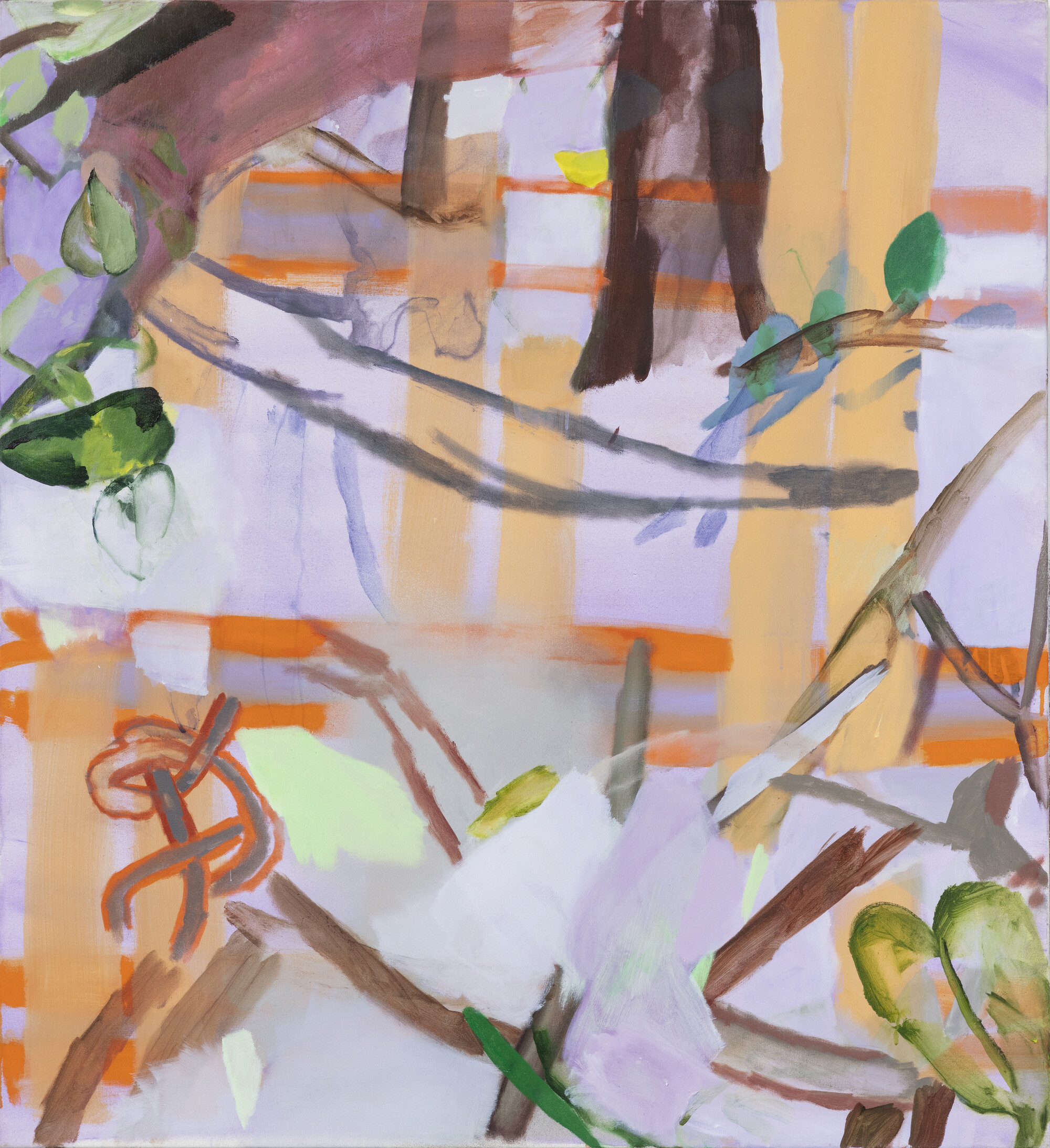 Catherine Clayton Smith, <em>Chase</em>, 2022, Acrylic on canvas, 198 x 138 cm. Image courtesy of Chalkhorse. Photo: Simon Hewson