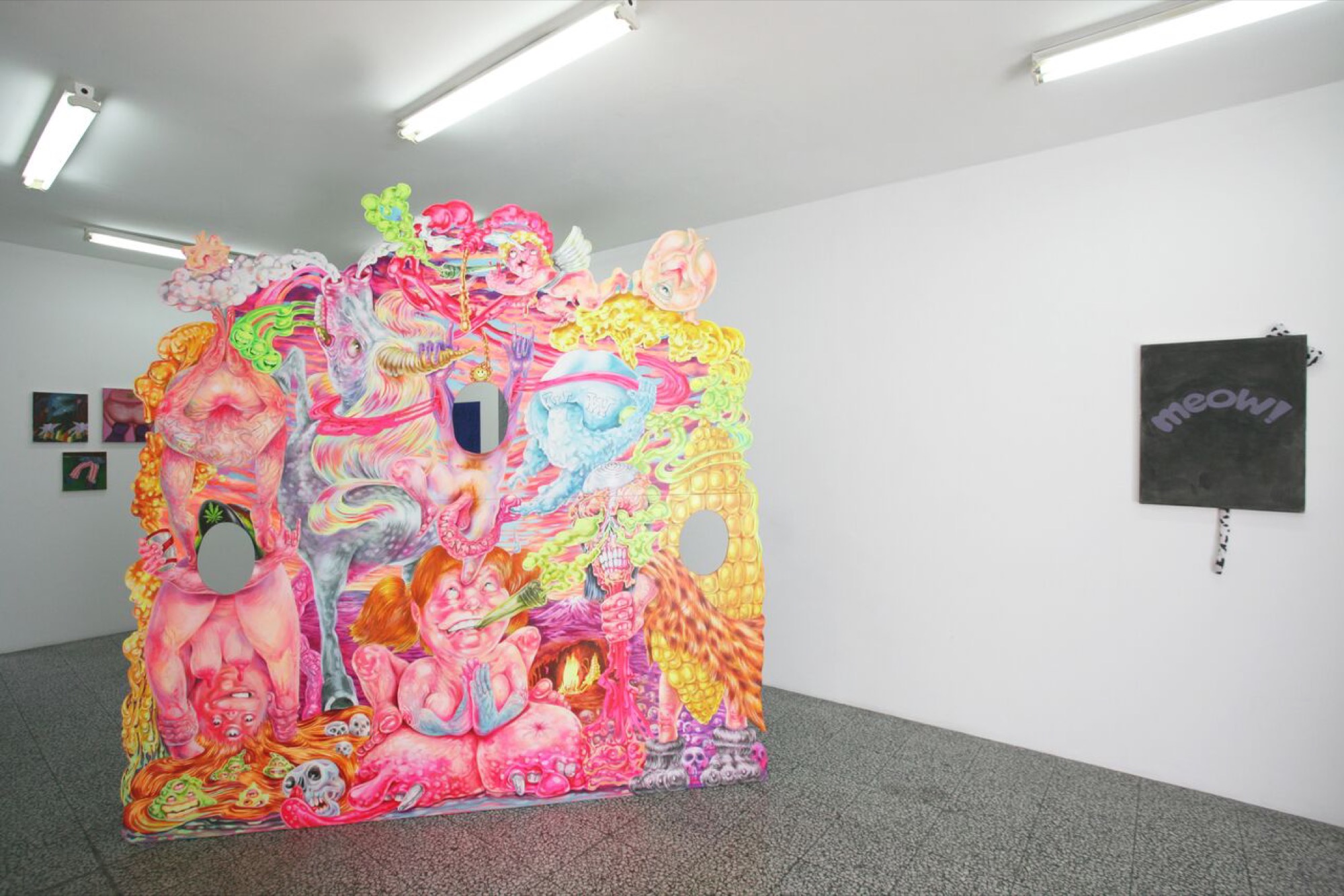 Installation view, Neon Parc City.