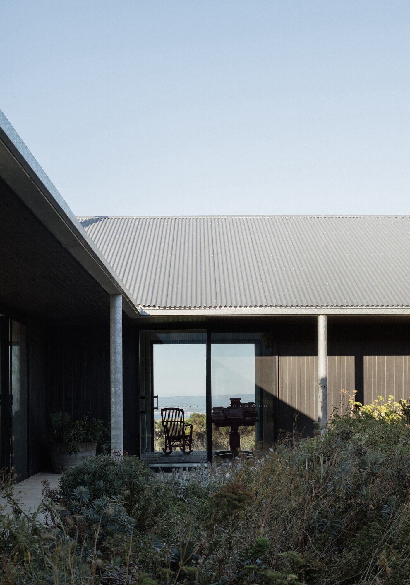 <p>View of Carrickalinga Shed, 2023, by Architects Ink and Landskap. Photo by Thurston Empson.</p>