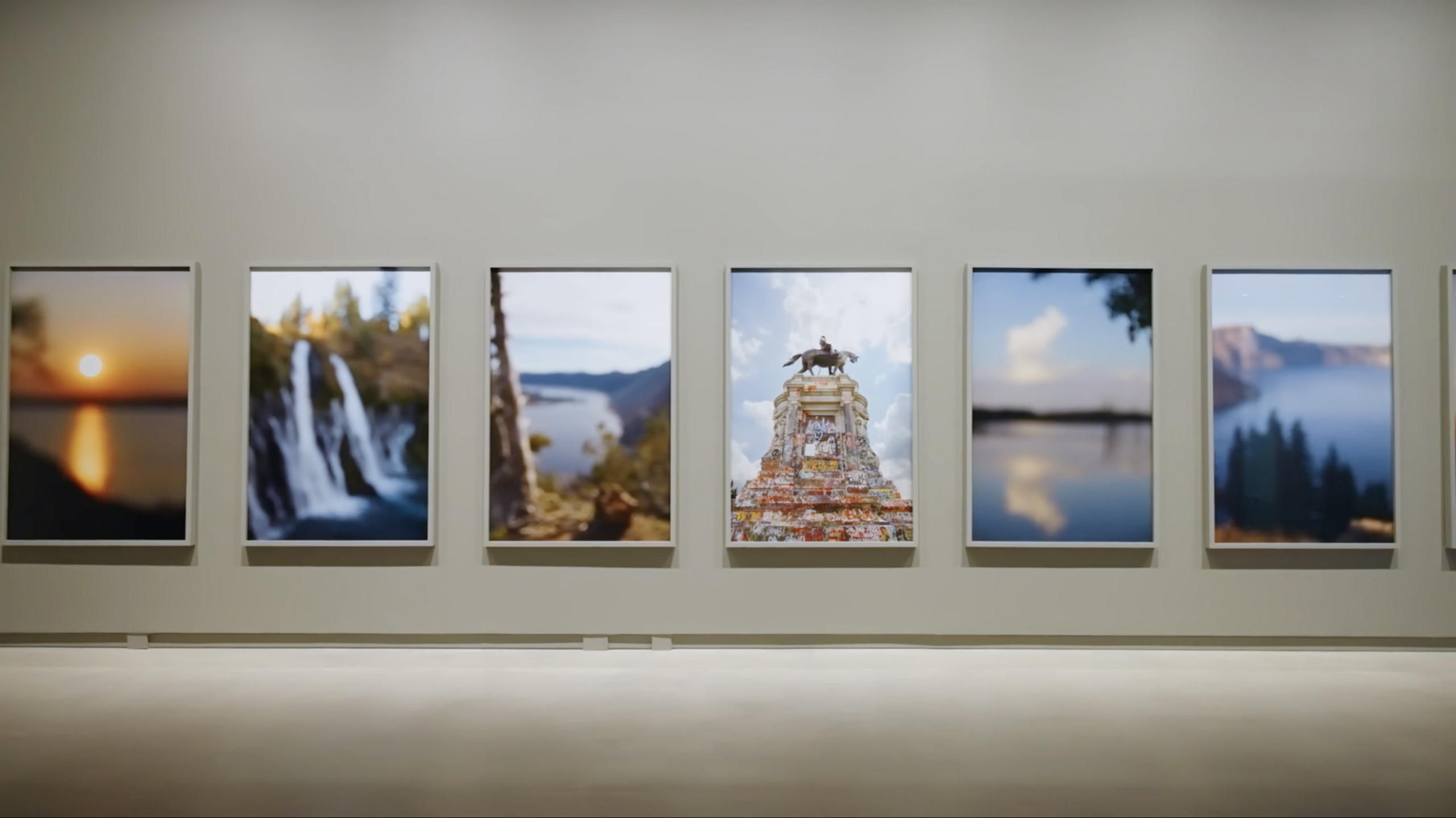 Installation view of Catherine Opie: Binding Ties, Heide Museum of Modern Art. Photo: Clytie Meredith
