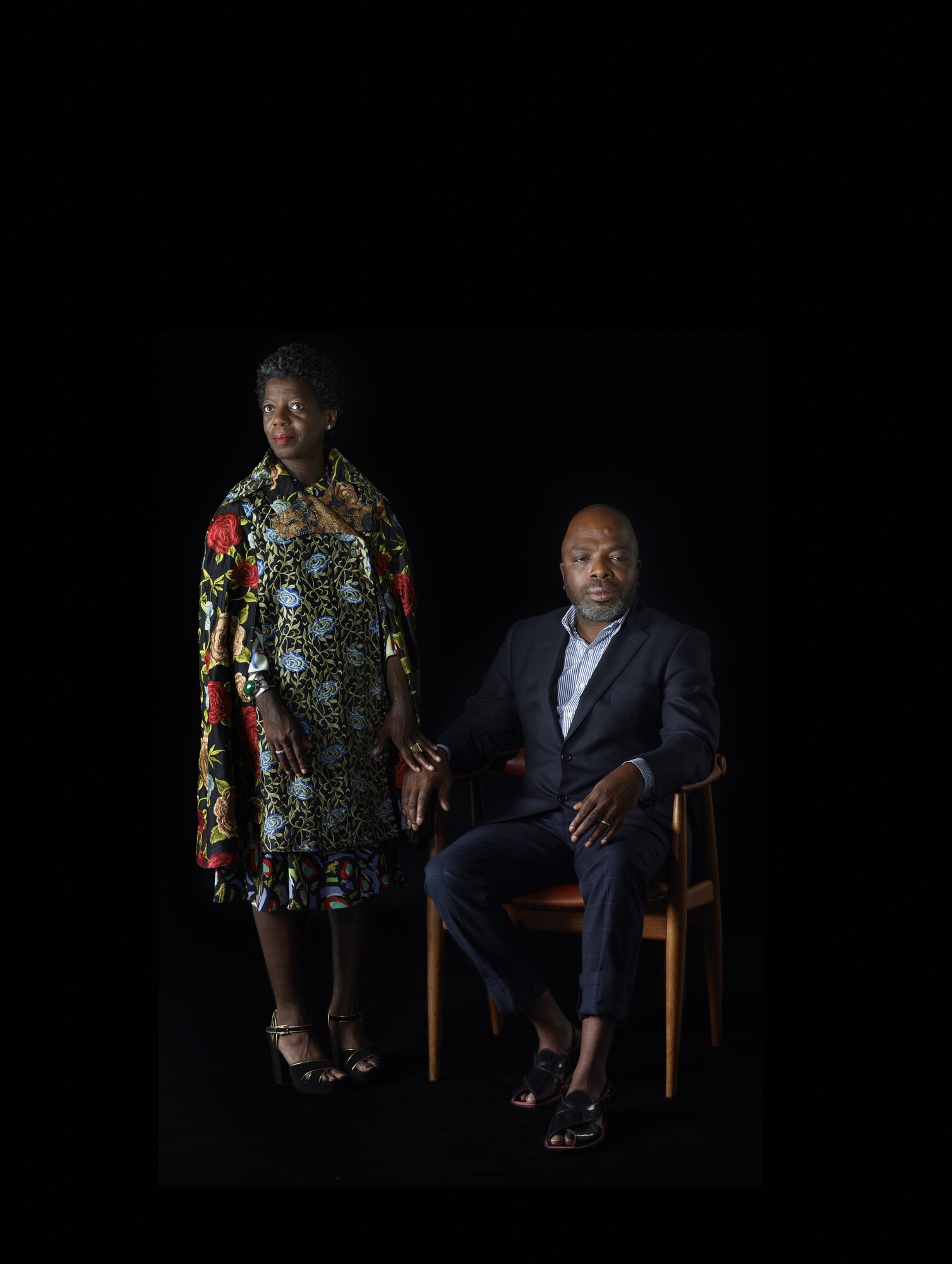 Catherine Opie, <em>Thelma & Duro</em>, 2017, Pigment print, 77 x 58 inches (195.6 x 147.3 cm). © Catherine Opie Courtesy Regen Projects, Los Angeles and Lehmann Maupin, New York, Hong Kong, London, and Seoul