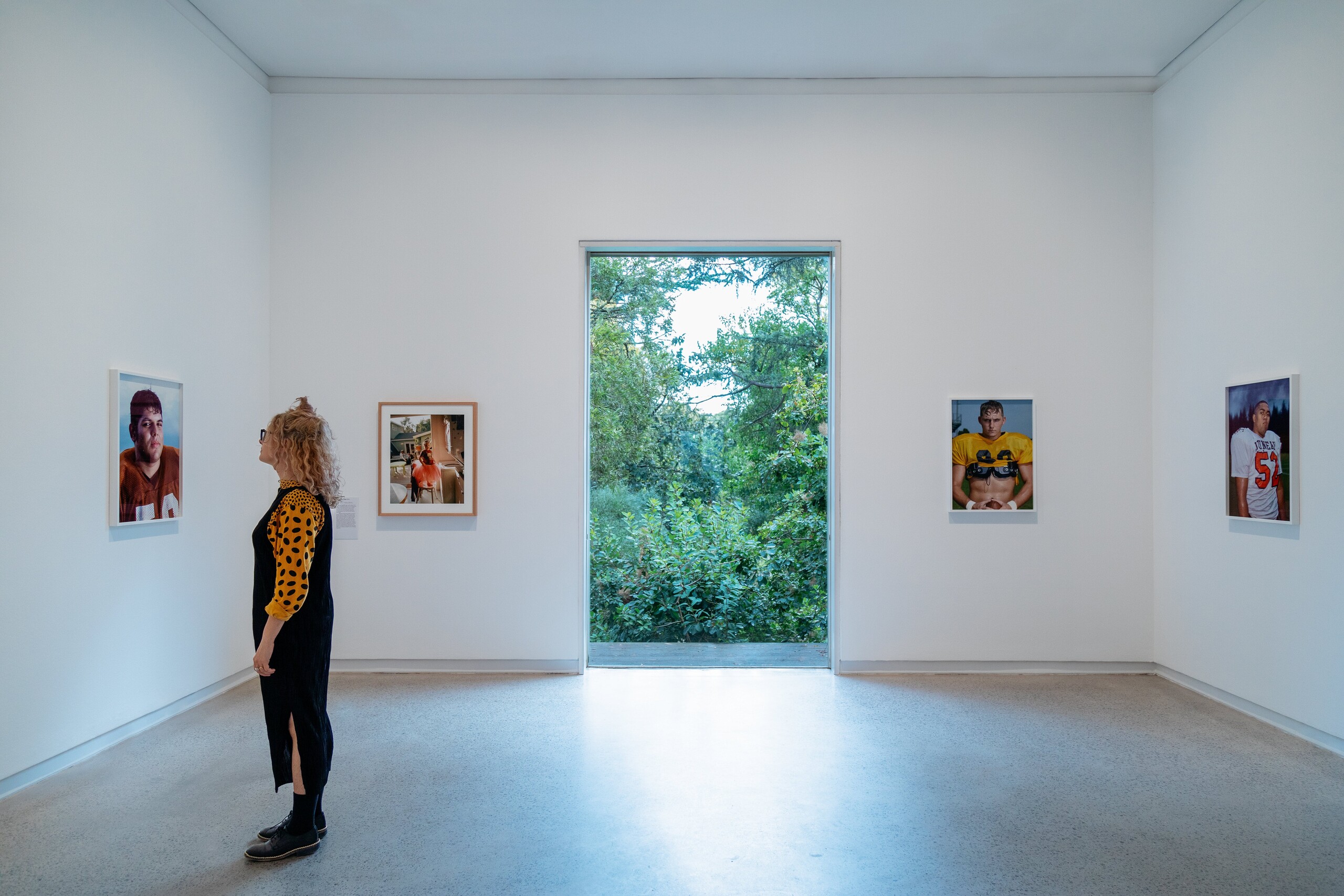 Installation view of Catherine Opie: Binding Ties, Heide Museum of Modern Art. Photo: Clytie Meredith