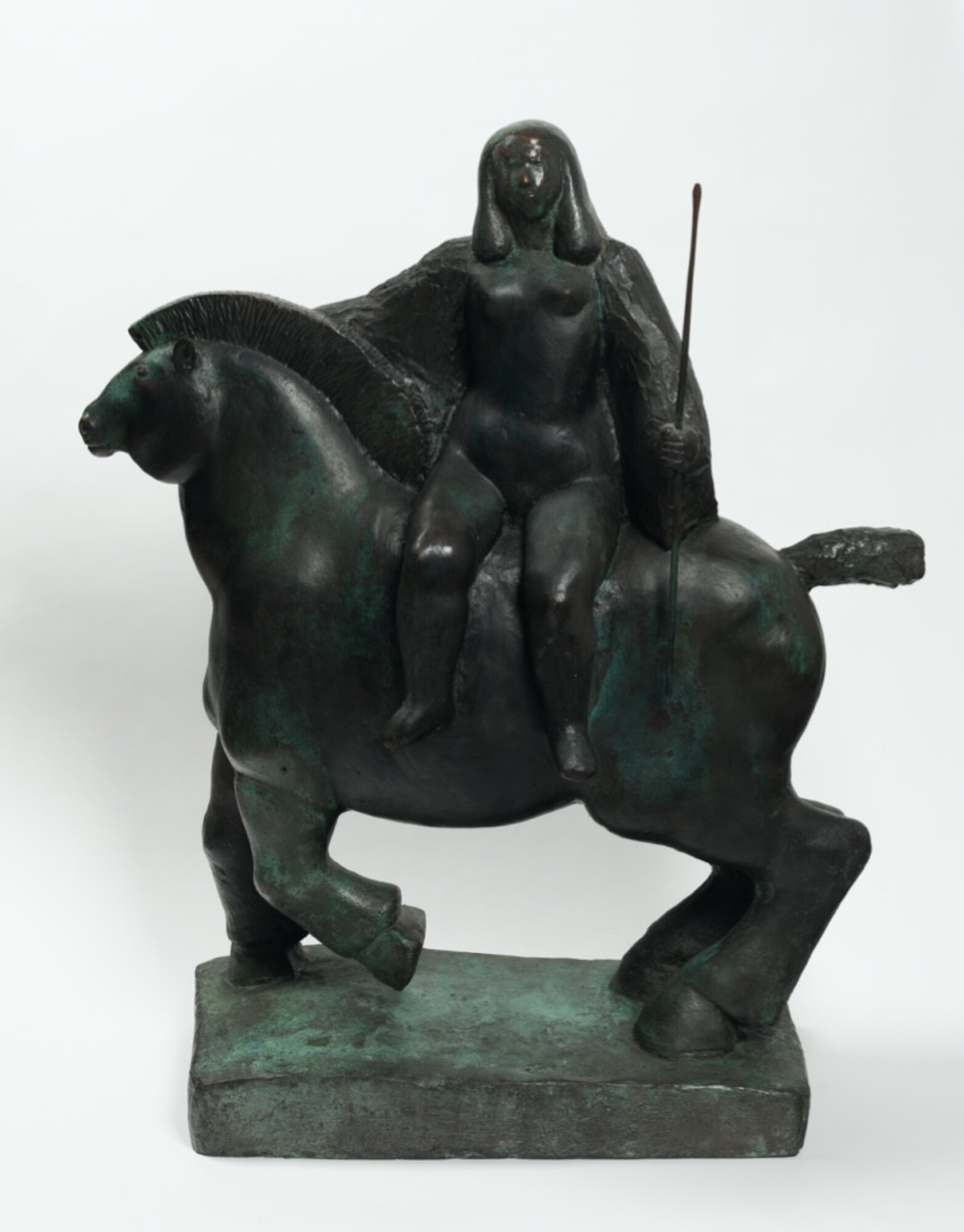 Julius Kane, <em>Equestrienne,</em> 1952, bronze cast, edition of two, 92.3 x 75.7 x 32.0 cm. Collection of McClelland. Photo: Christian Capurro