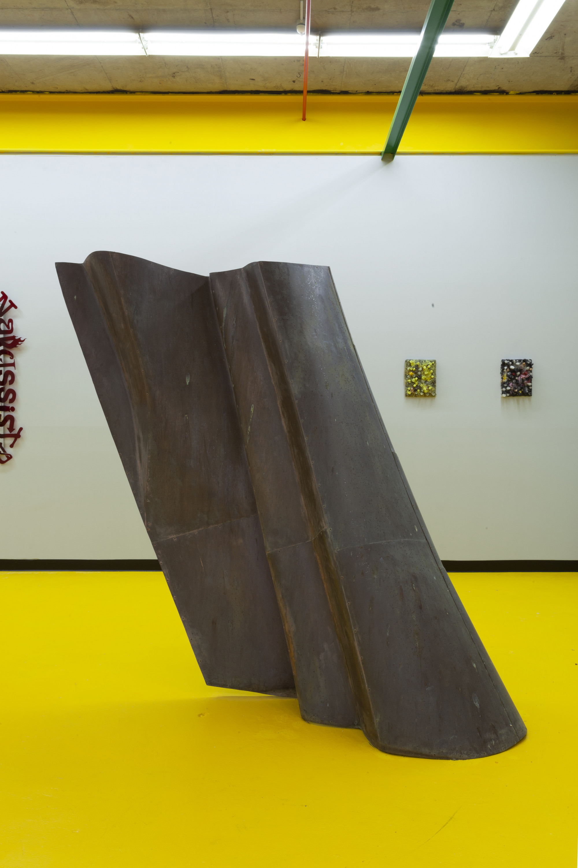 Danh Vo, <em>We The People (detail)</em>, 2010–2014, copper, dimensions variable, Centre D’editions, Melbourne. Photo courtesy of Centre D’editions.