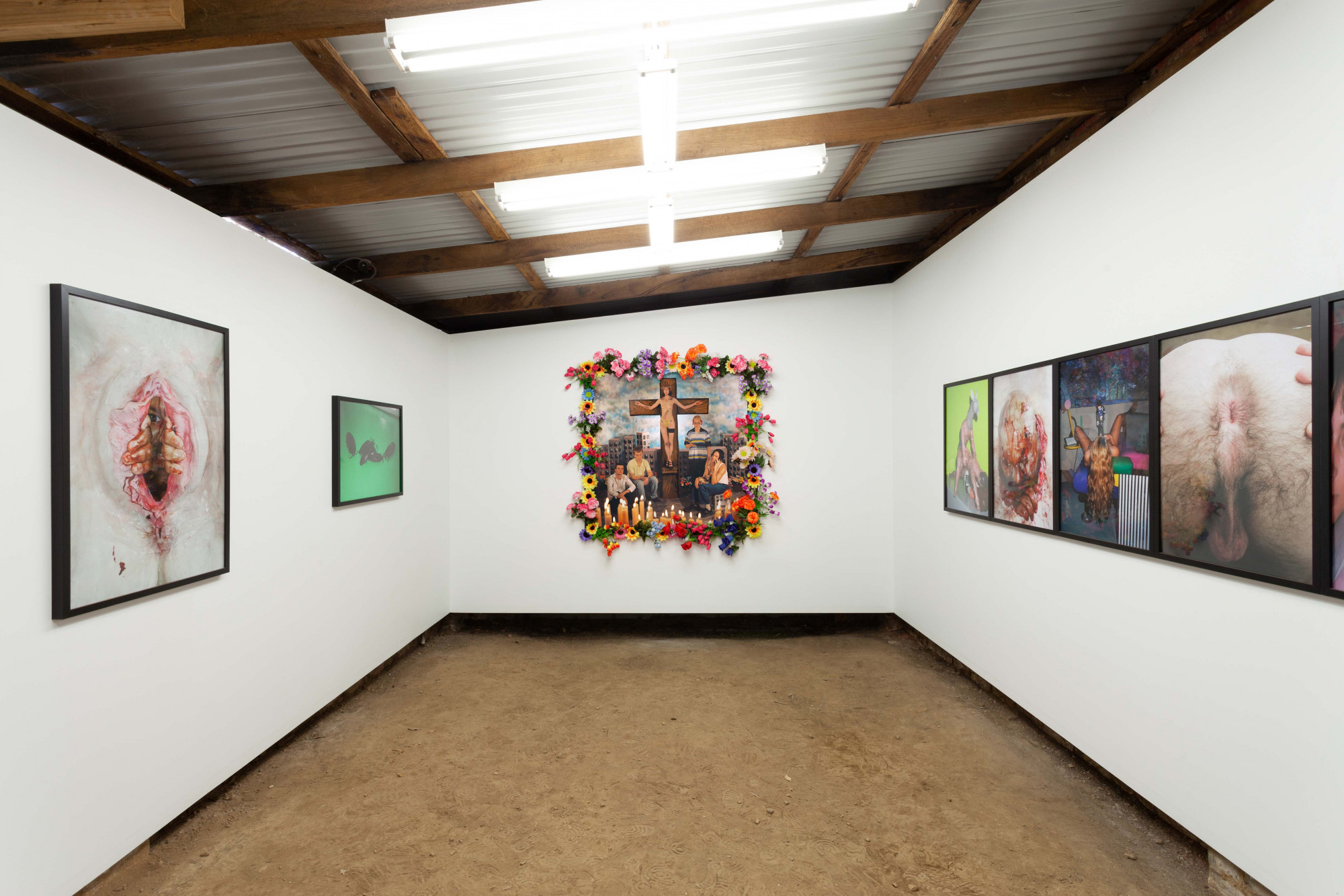 Installation view, <em>Sex is (censored)</em>, 2020, Guzzler, Rosanna. Photo courtesy of Guzzler.