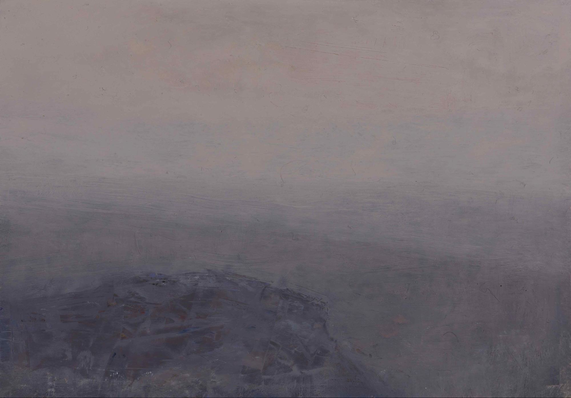 John Scurry, <em>Alpine</em>, 2018, oil on cardboard, 11 x 15.5cm. Photograph: Andrew Curtis.