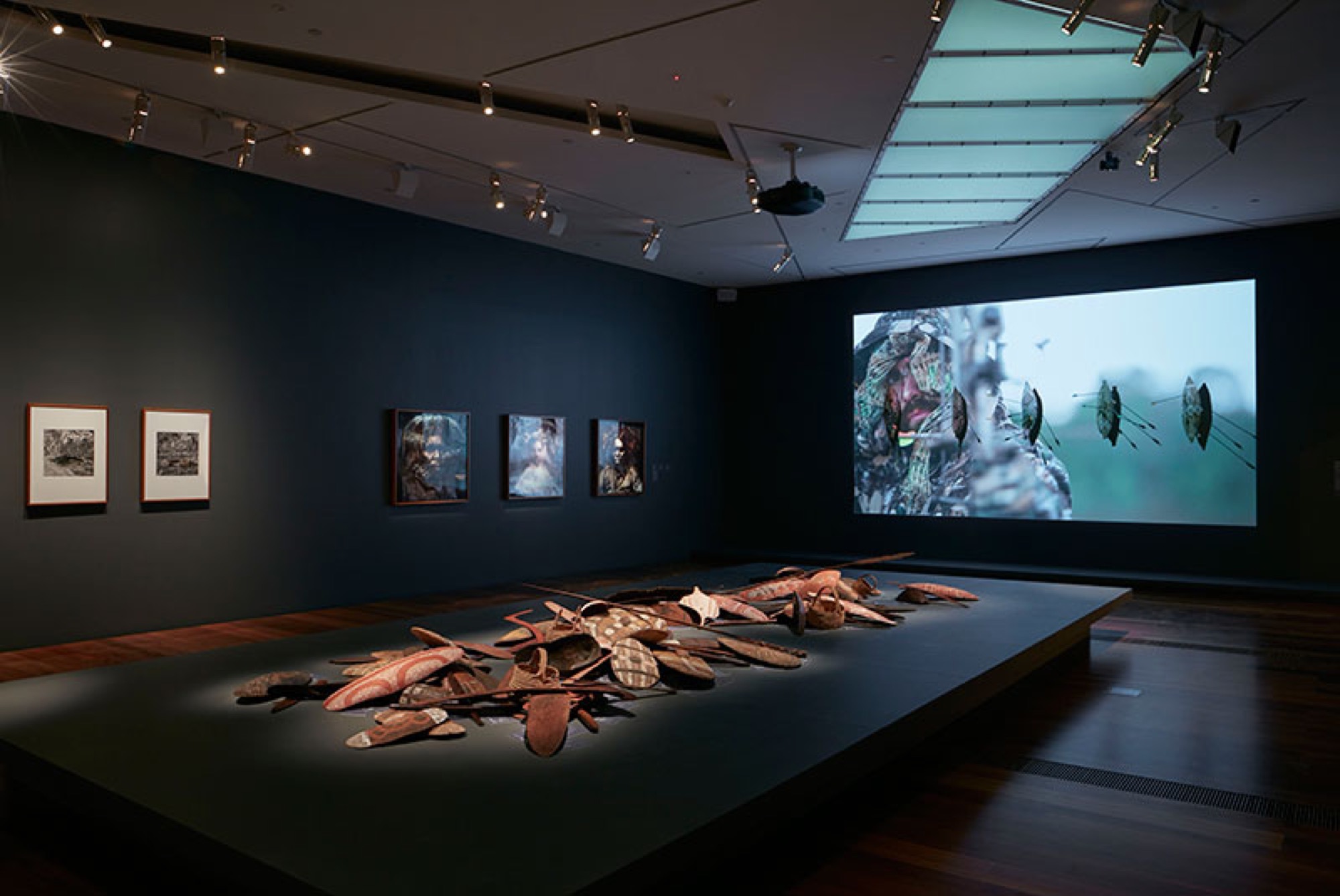Installation view, <em>Colony: Frontier Wars</em>, NGV Australia. Photo: Tom Ross.