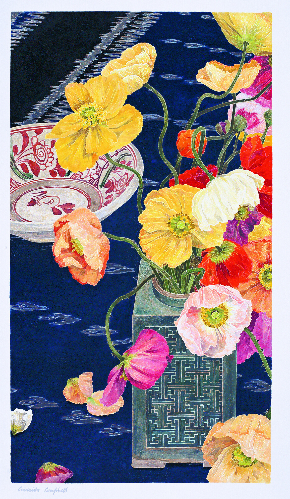 <p>Cressida Campbell, <em>Poppies</em> 2005. Woodcut, printed in watercolour. Collection of Elizabeth Morton © Cressida Campbell. Image courtesy of Cressida Campbell and Warren Macris.</p>