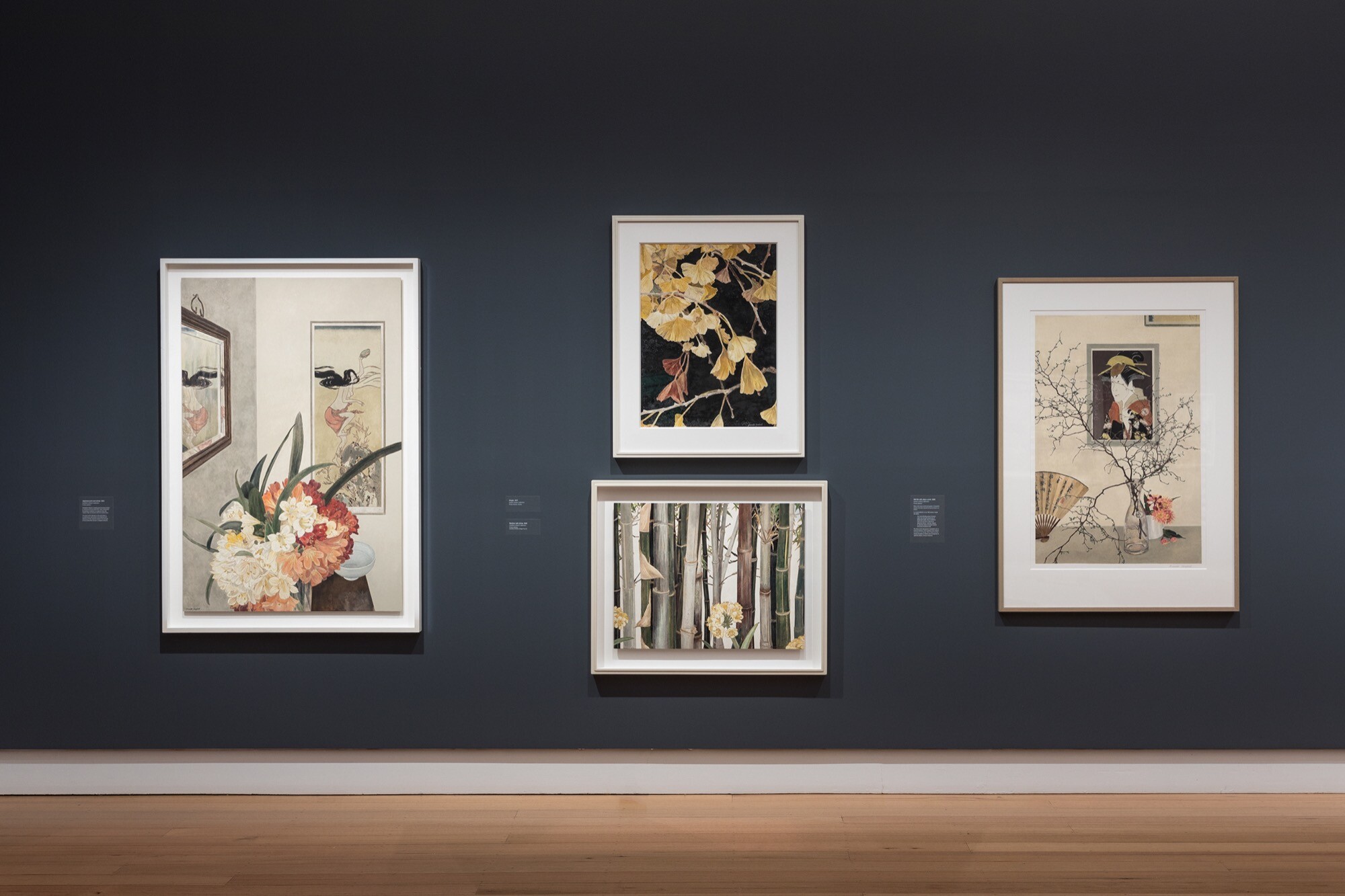 <p><em>Cutting Through Time—Cressida Campbell, Margaret Preston, and the Japanese Print,</em> installation view, Geelong Gallery, 2024, Photographer: Andrew Curtis</p>