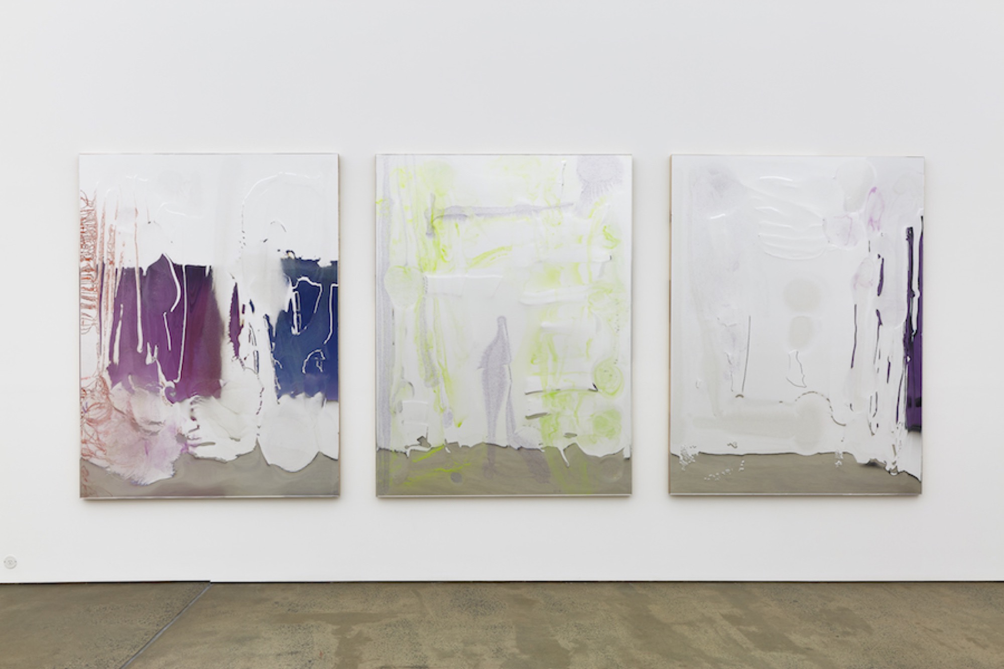 <em>Dale Frank</em>, installation view, 2017, photography by Christo Crocker.