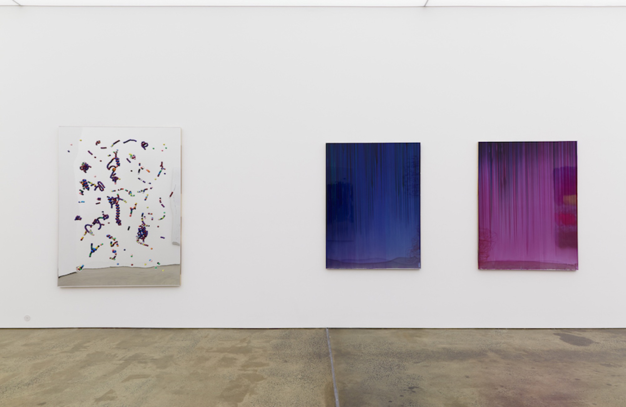 <em>Dale Frank</em>, installation view, 2017, photography by Christo Crocker.