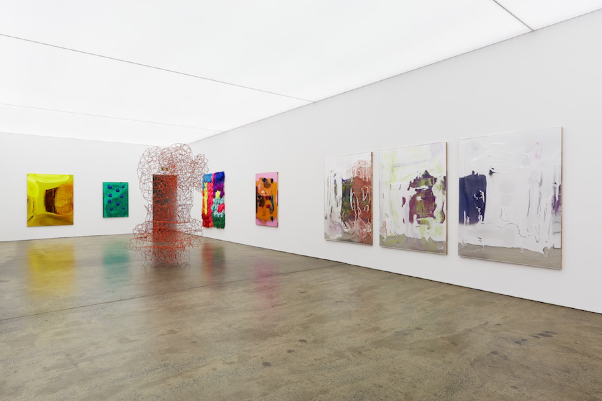 Dale Frank, installation view, 2017, Photography by Christo Crocker.