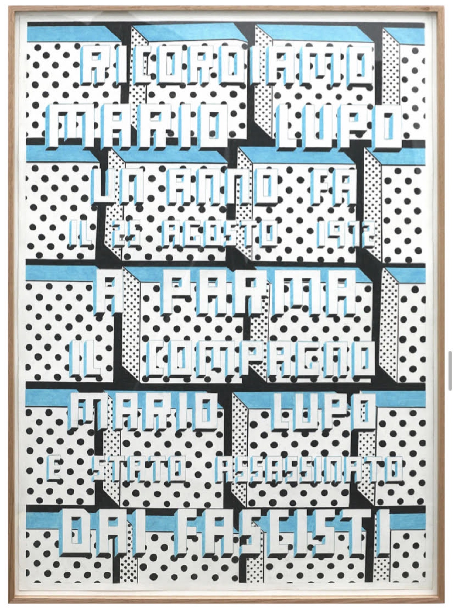 Damiano Bertoli, <em>Marina</em>, 2018. Pencil on BFK Rieves 320 gsm, 119.5 x 84.5 cm. Courtesy of Neon Parc.